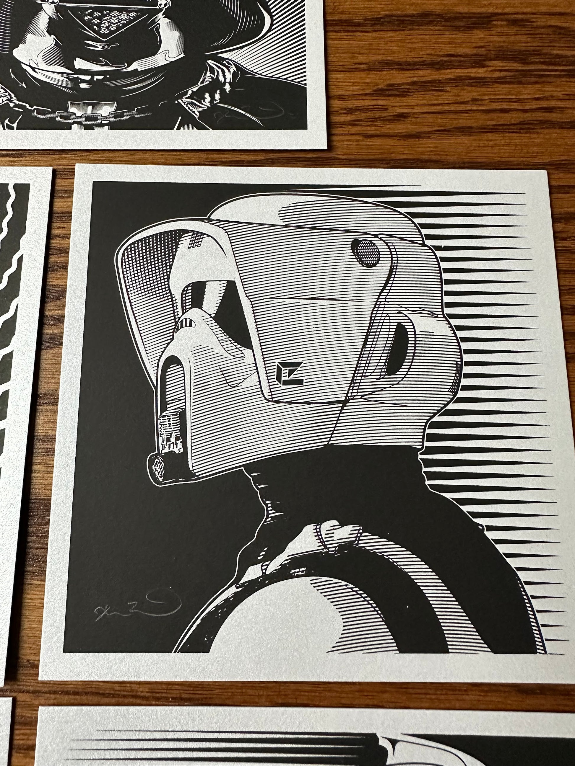 Joshua Budich – Lot of 5 Empire Jedi Mind Tricks, 6 x 6 in, art print, image 6