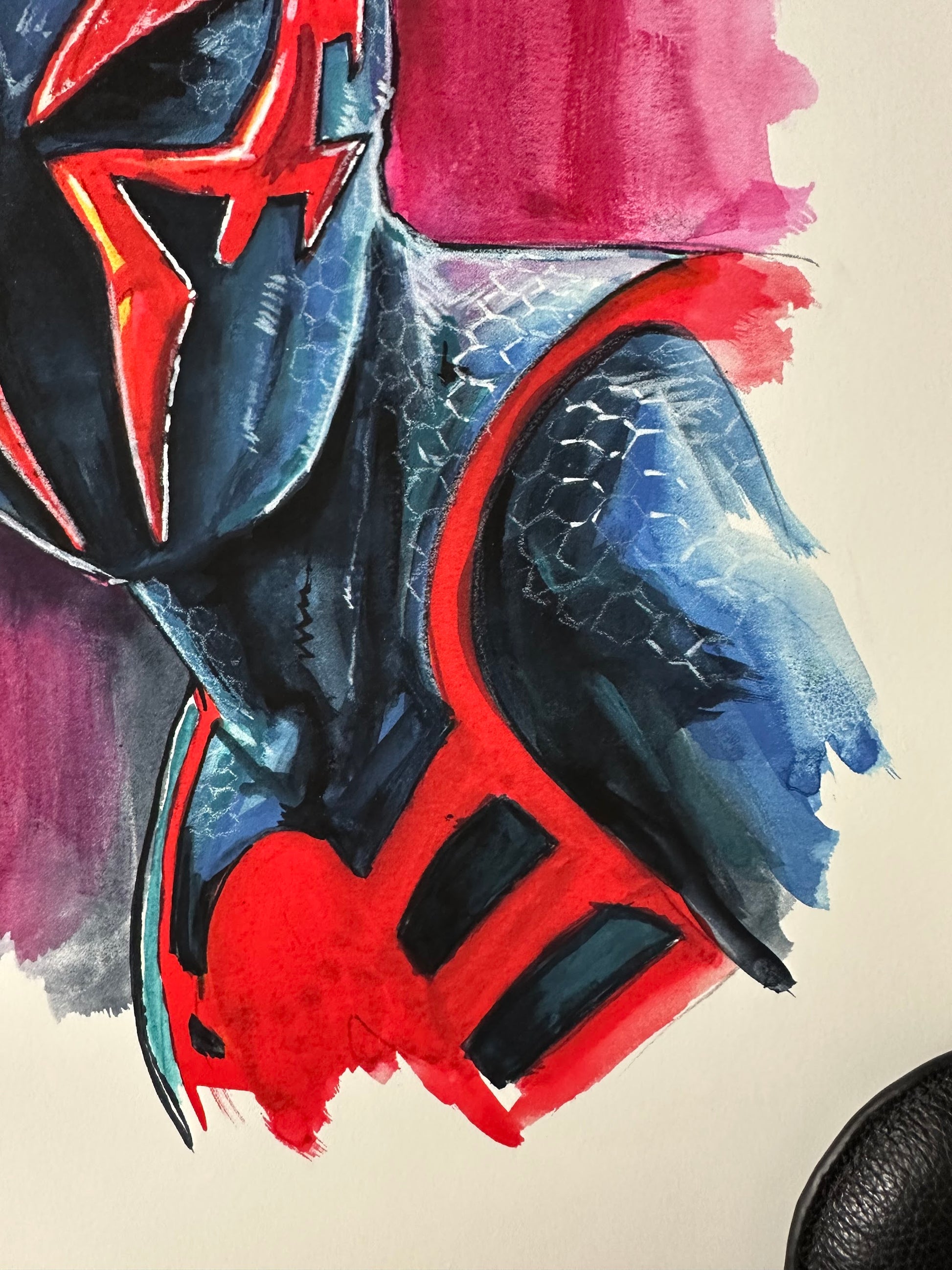 Tim Doyle – Shiny Objects Spider-Man 2099, 8 x 10 in, art print, image 3