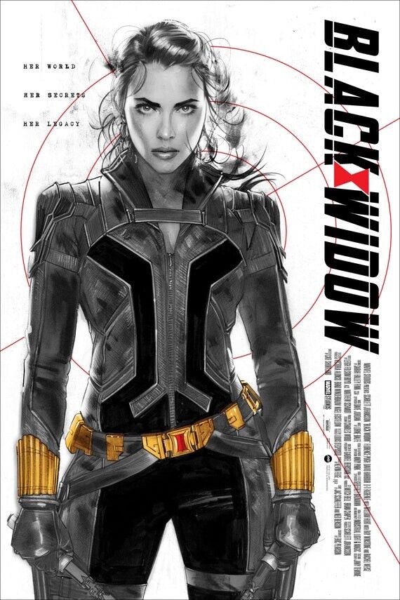 Tula Lotay – Black Widow, 24 x 36 in, poster, image 8
