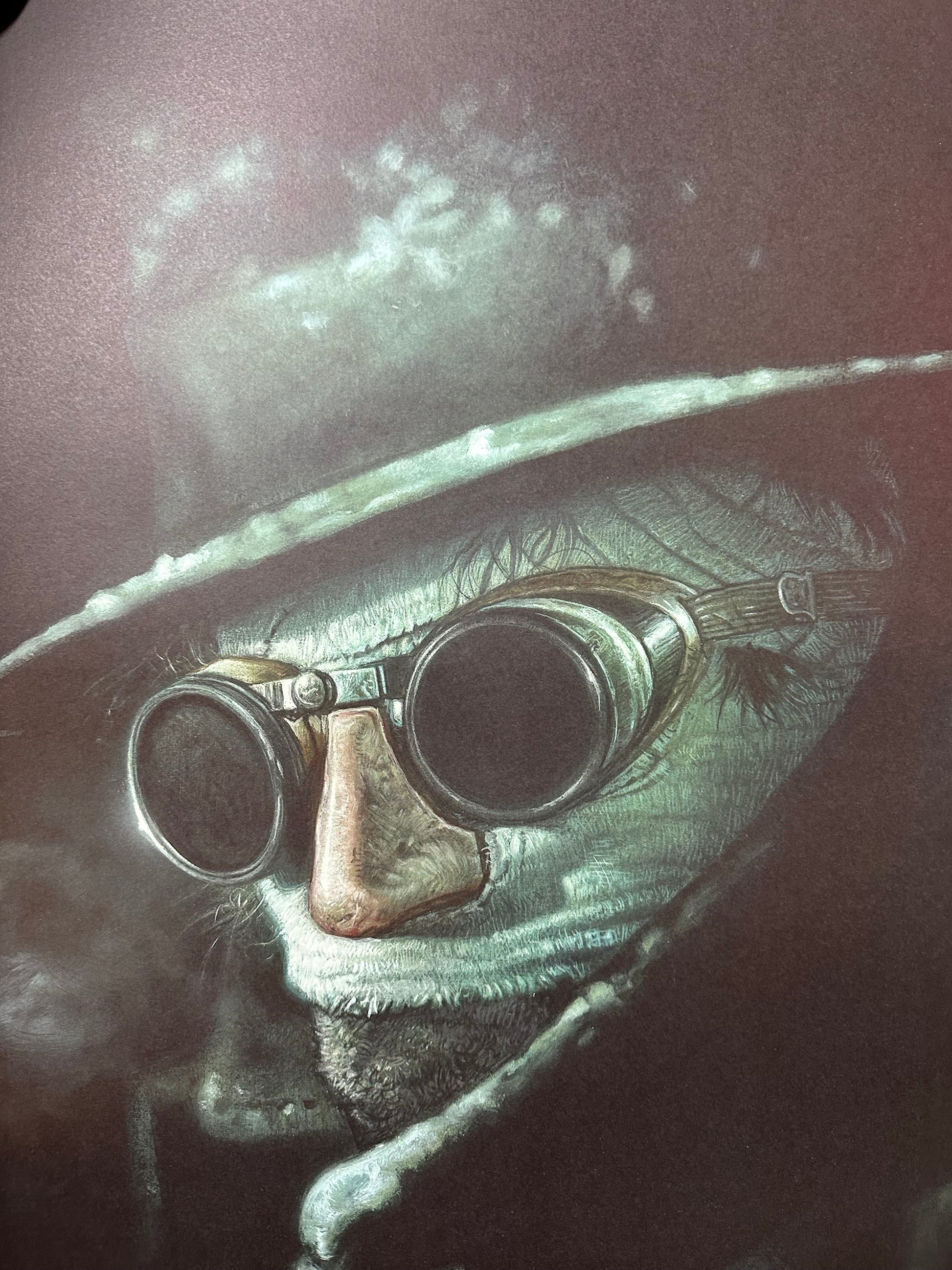 Greg Staples – The Invisible Man Art Variant, 24 x 36 in, poster, image 2