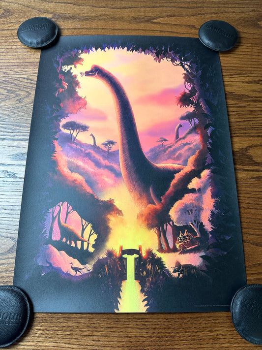 Carly AF – Jurassic Park Brachiosaurus, 16.5 x 23.4 in, art print