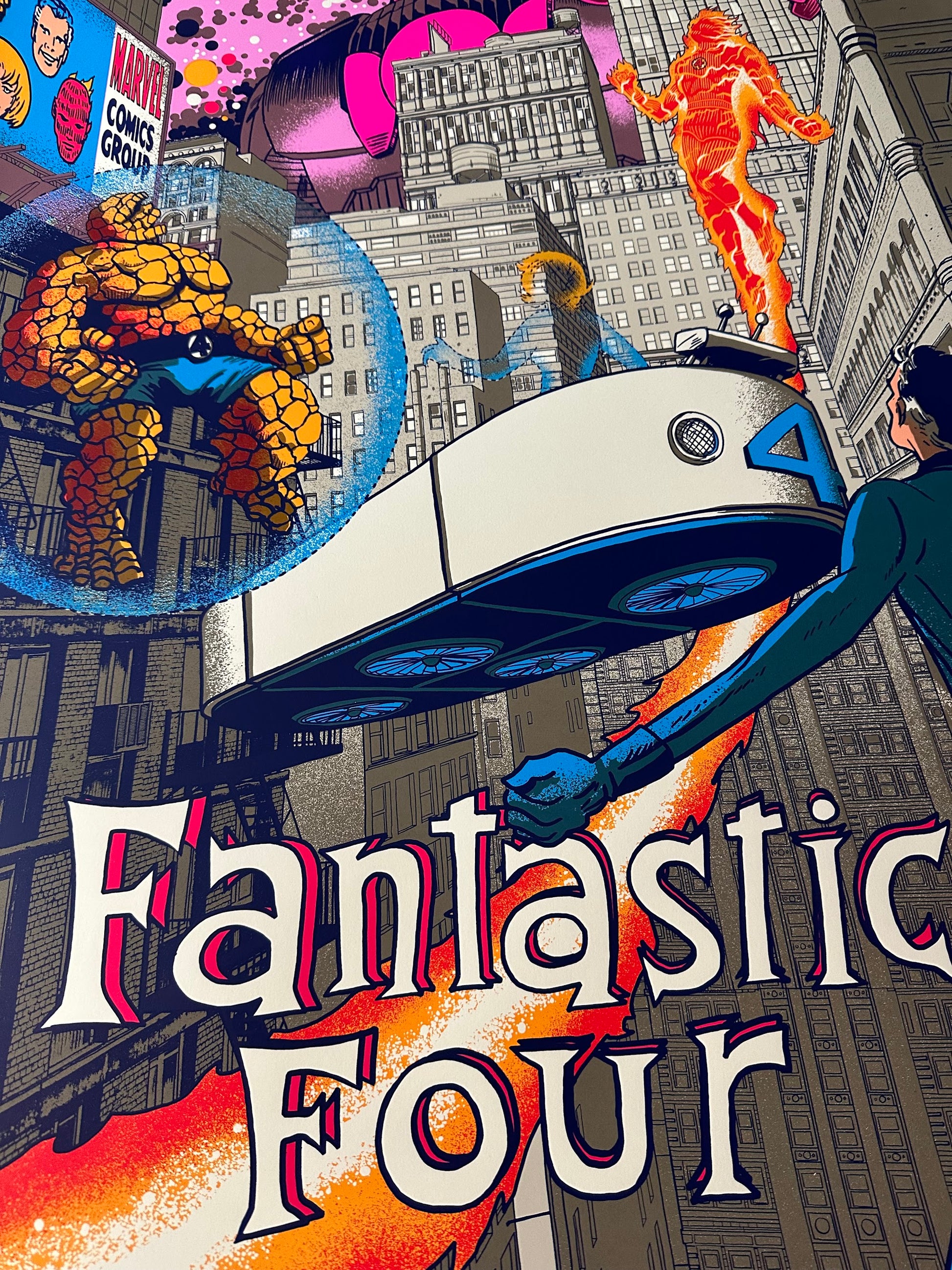 Raid71 – Fantastic Four, 24 x 36 in, poster, image 6