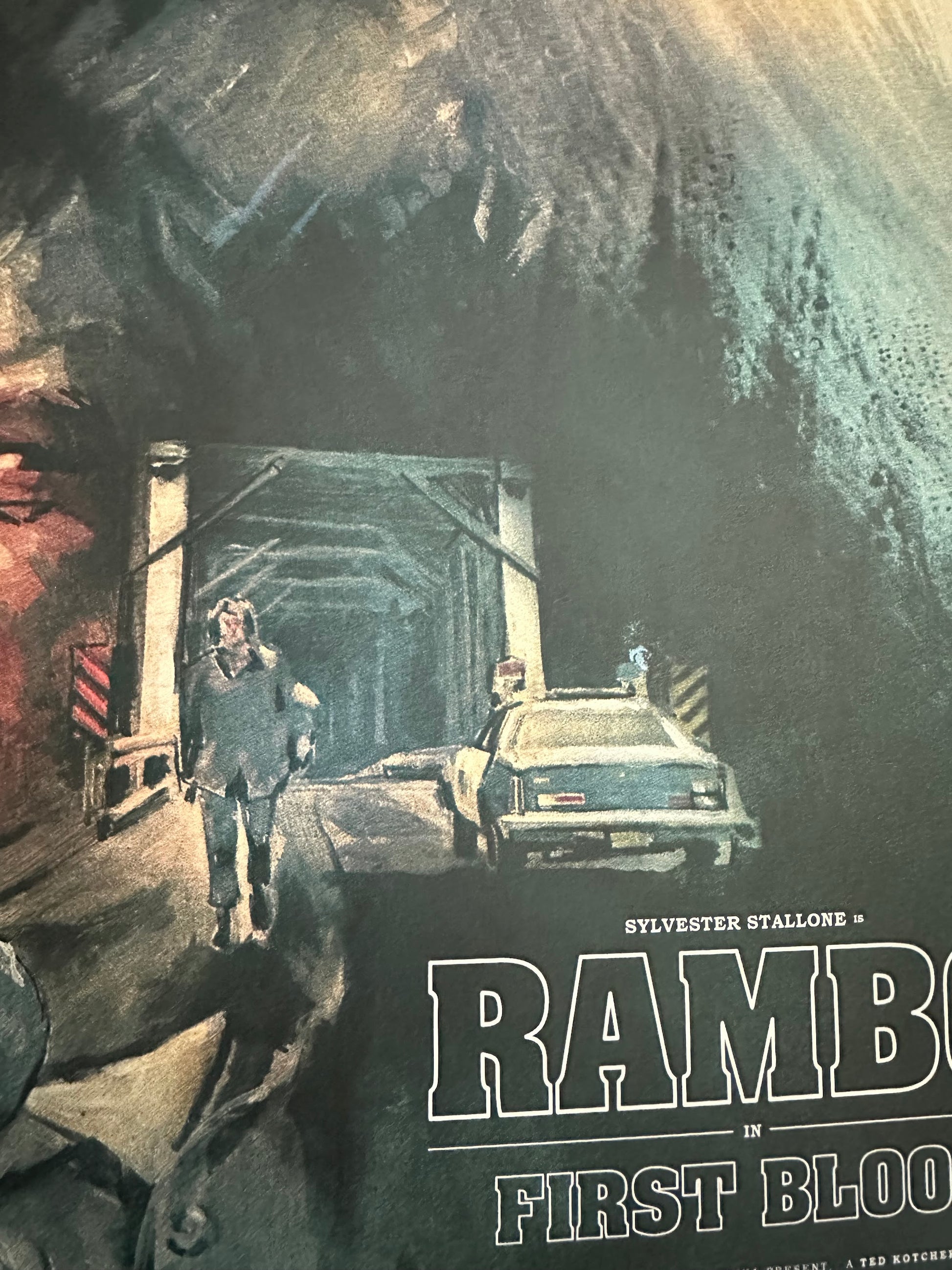Tony Stella – Rambo First Blood, 24 x 36 in, poster, image 6