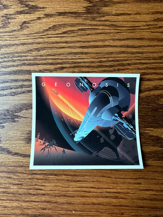 Craig Drake – Star Wars Geonosis Handbill, 4 3/4 x 5 in, art print