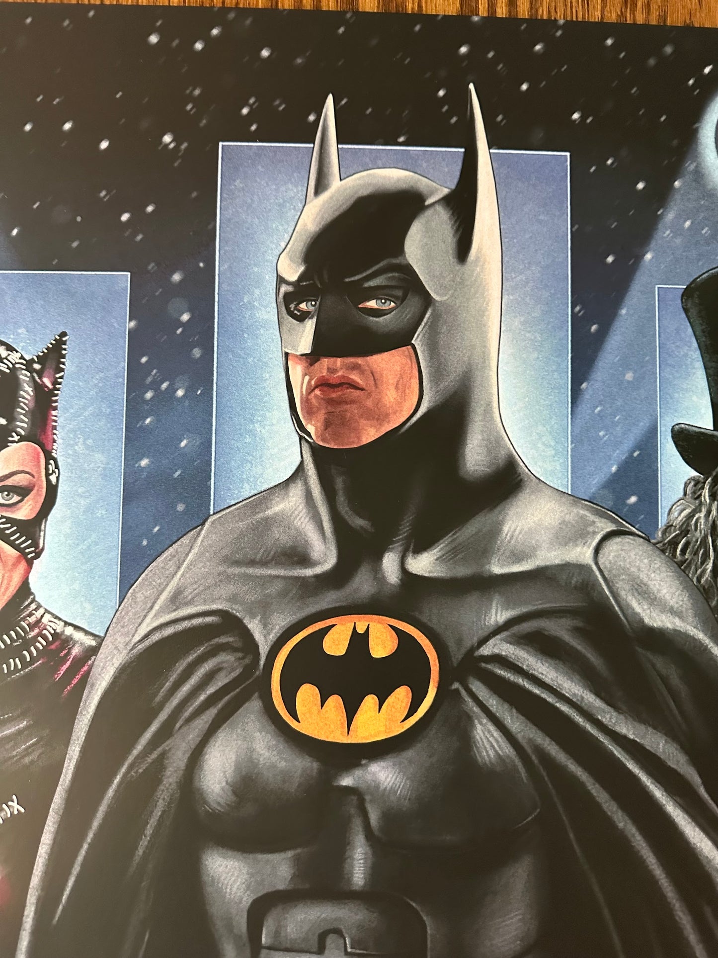Richard Philpott – Batman Returns, 24 x 36 in, poster, image 3