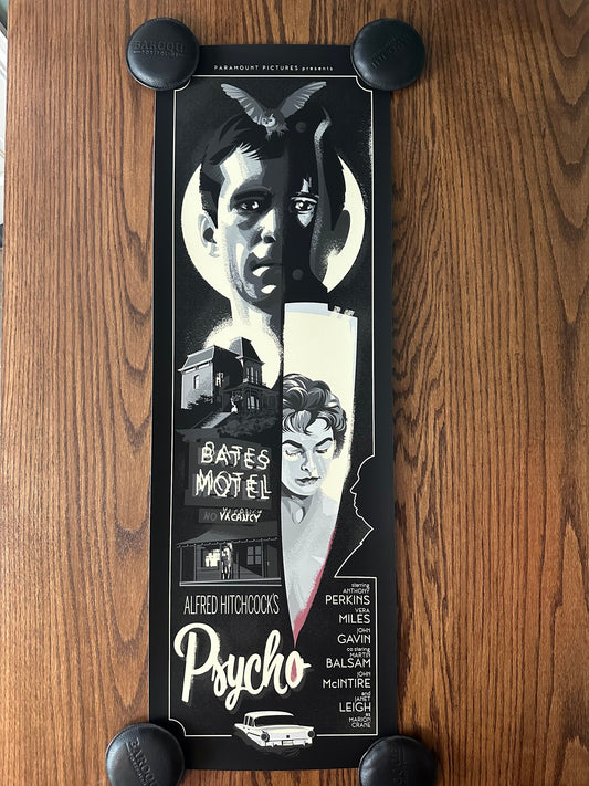 Danny Haas – Psycho, 12 x 36 in, art print