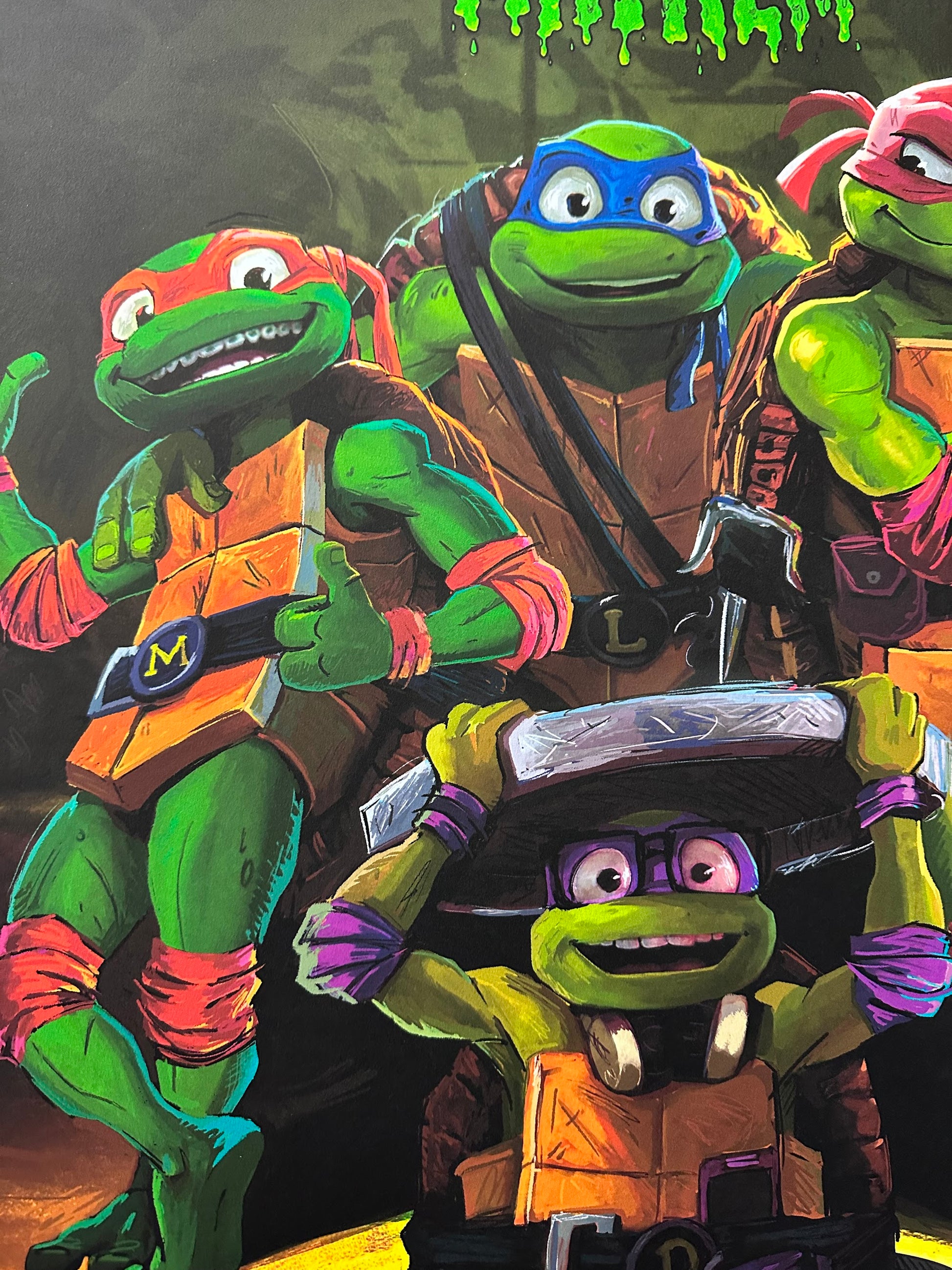Matheuss Berant – TMNT Mutant Mayhem, 24 x 36 in, poster, image 4