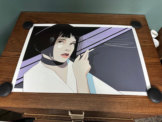 Craig Drake – Leon the Professional "Mathilda" Portrait, 36 x 24 in, poster