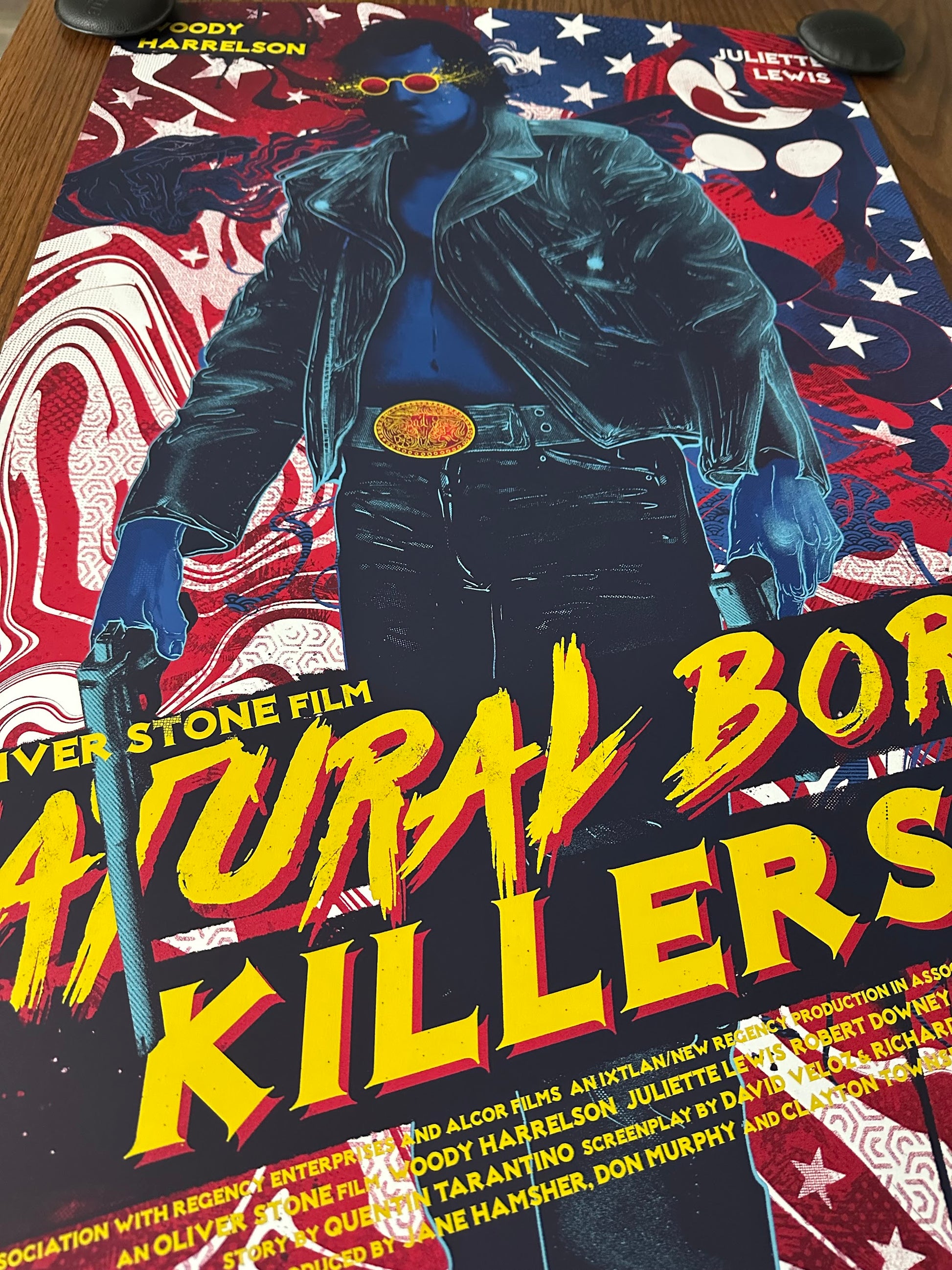 Nikita Kaun – Natural Born Killers, 24 x 36 in, poster, image 2