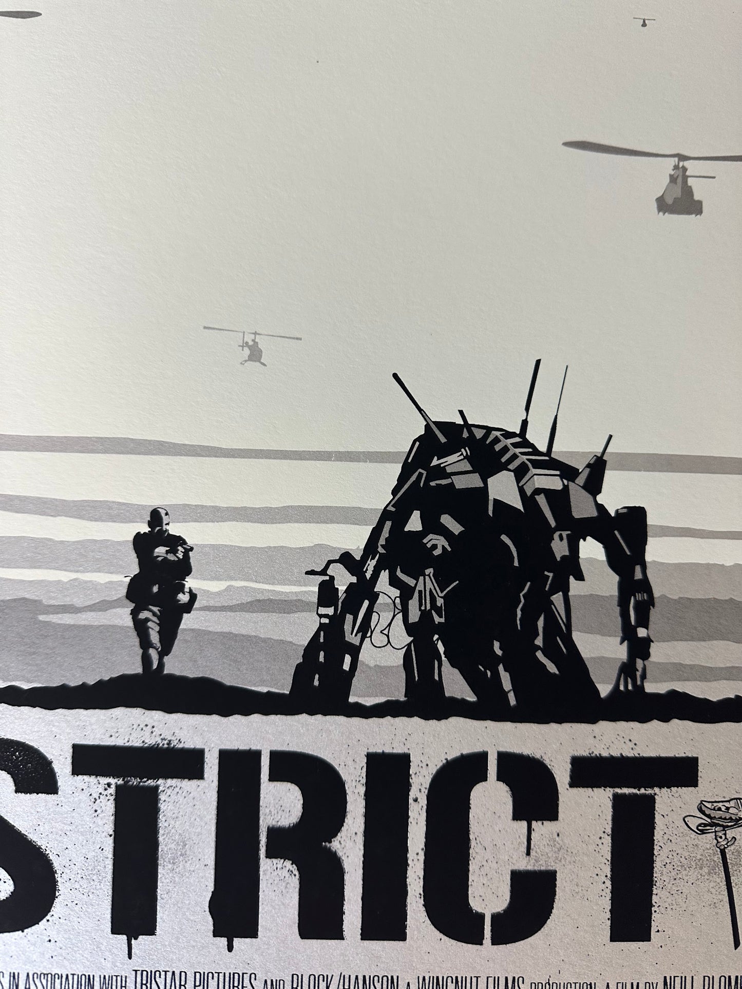 New Flesh – District 9, 18 x 24 in, art print, image 2