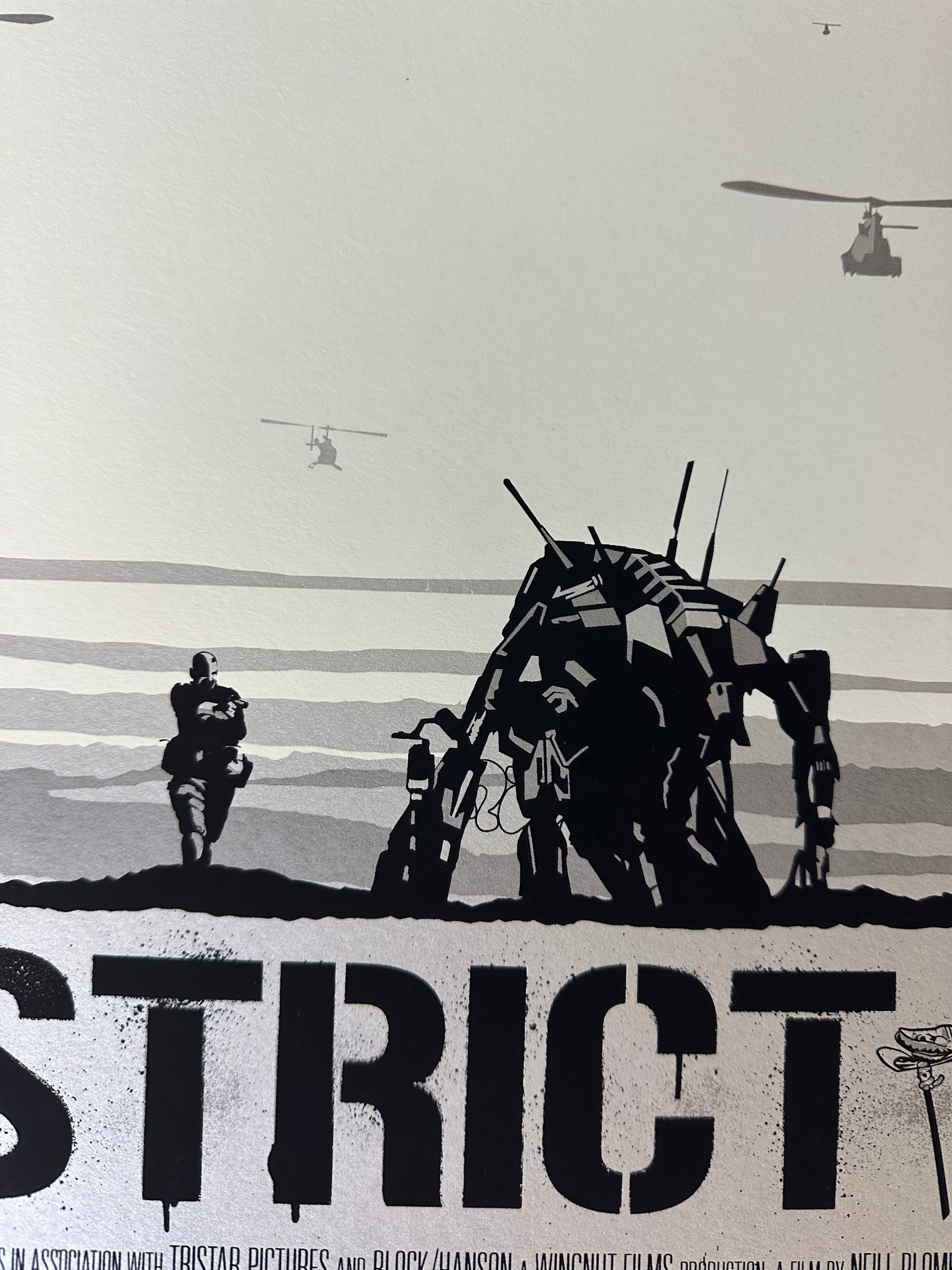 New Flesh – District 9, 18 x 24 in, art print, image 2
