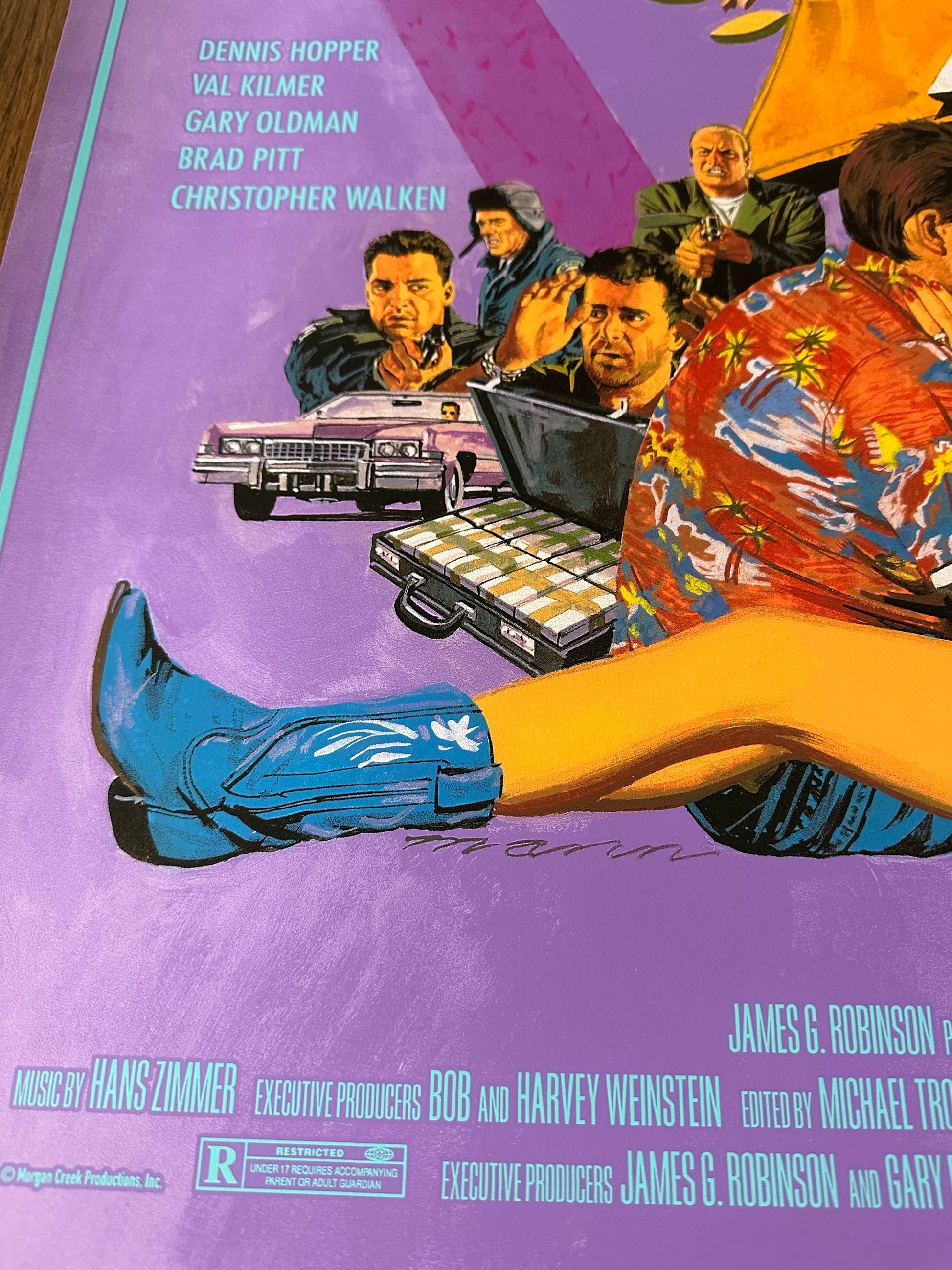 Paul Mann – True Romance, 24 x 36 in, poster, image 6