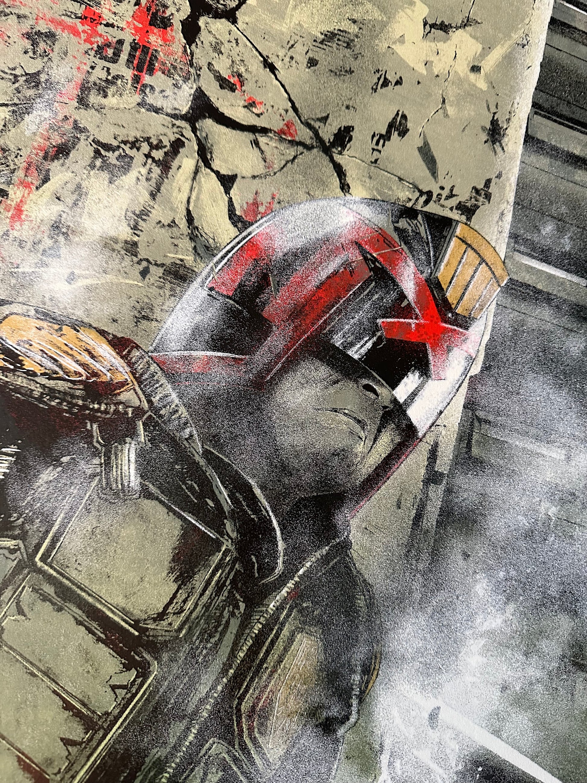 Ben Terdik – Dredd, 24 x 36 in, poster, image 2