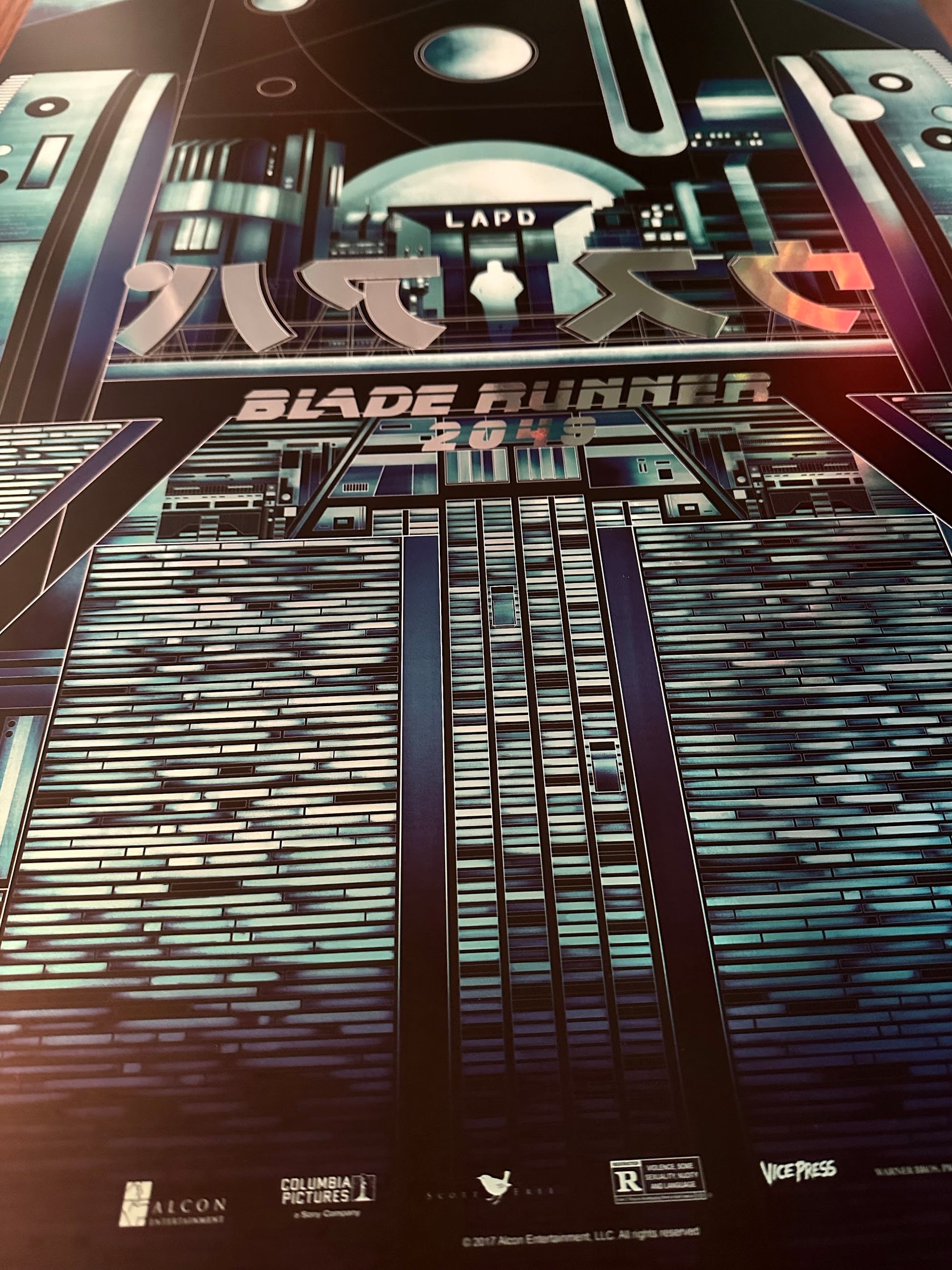 Nada Maktari – Blade Runner 2049 Foil Variant, 24 x 36 in, poster, image 4