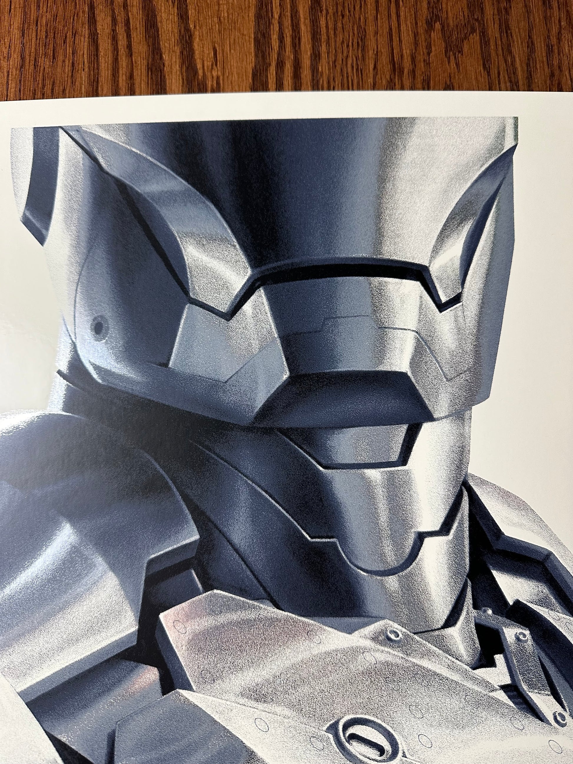 Phantom City Creative – Iron Man Mark II Foil Variant, 24 x 36 in, poster, image 2