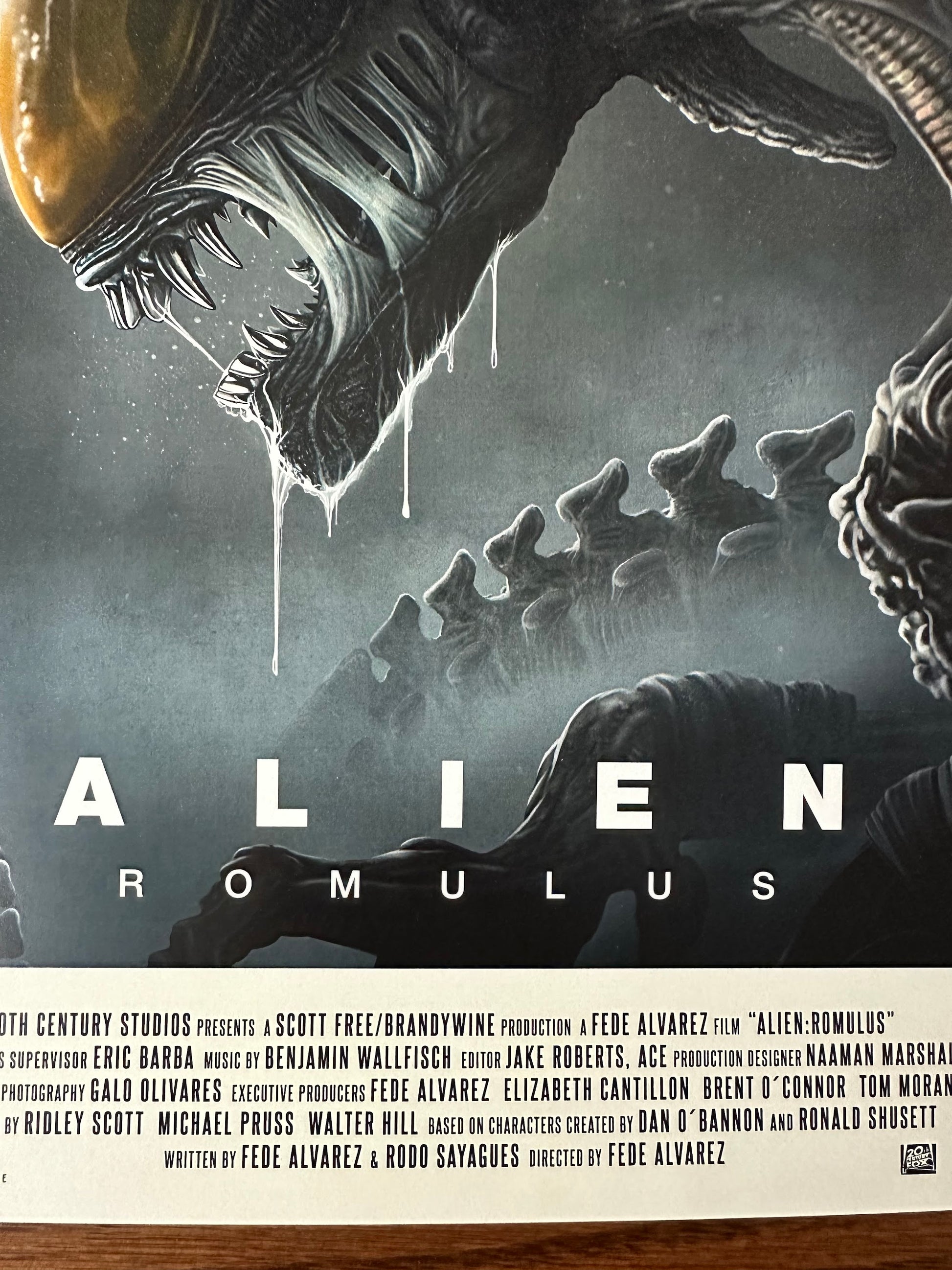 Pablo Olivera – Alien Romulus, 12 x 18 in, art print, image 3