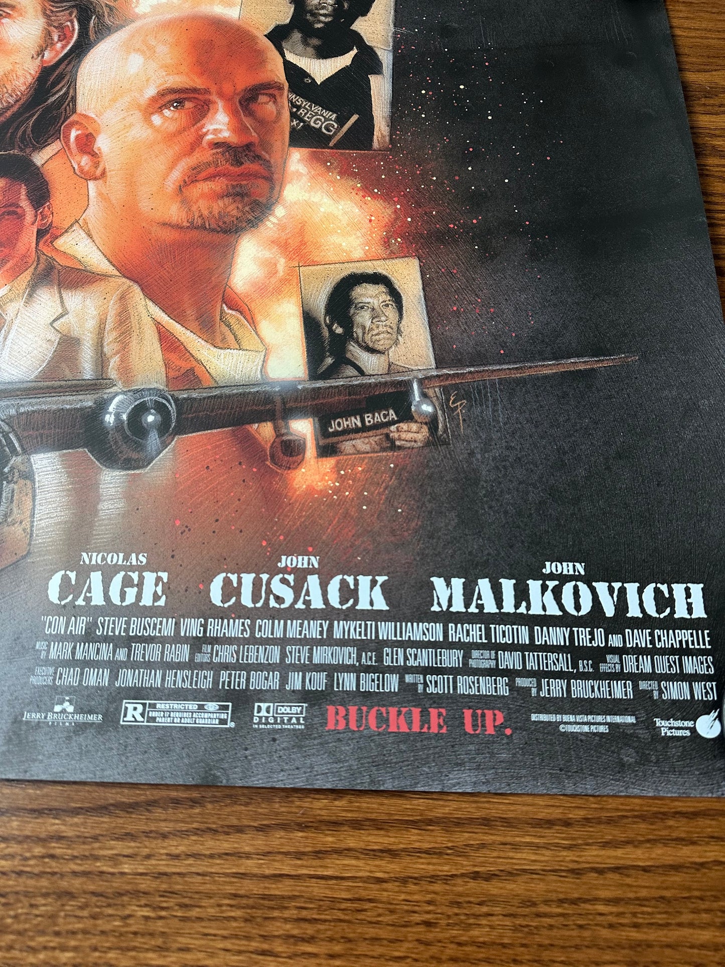 Ethan Pro – Con Air, 36 x 24 in, poster, image 6