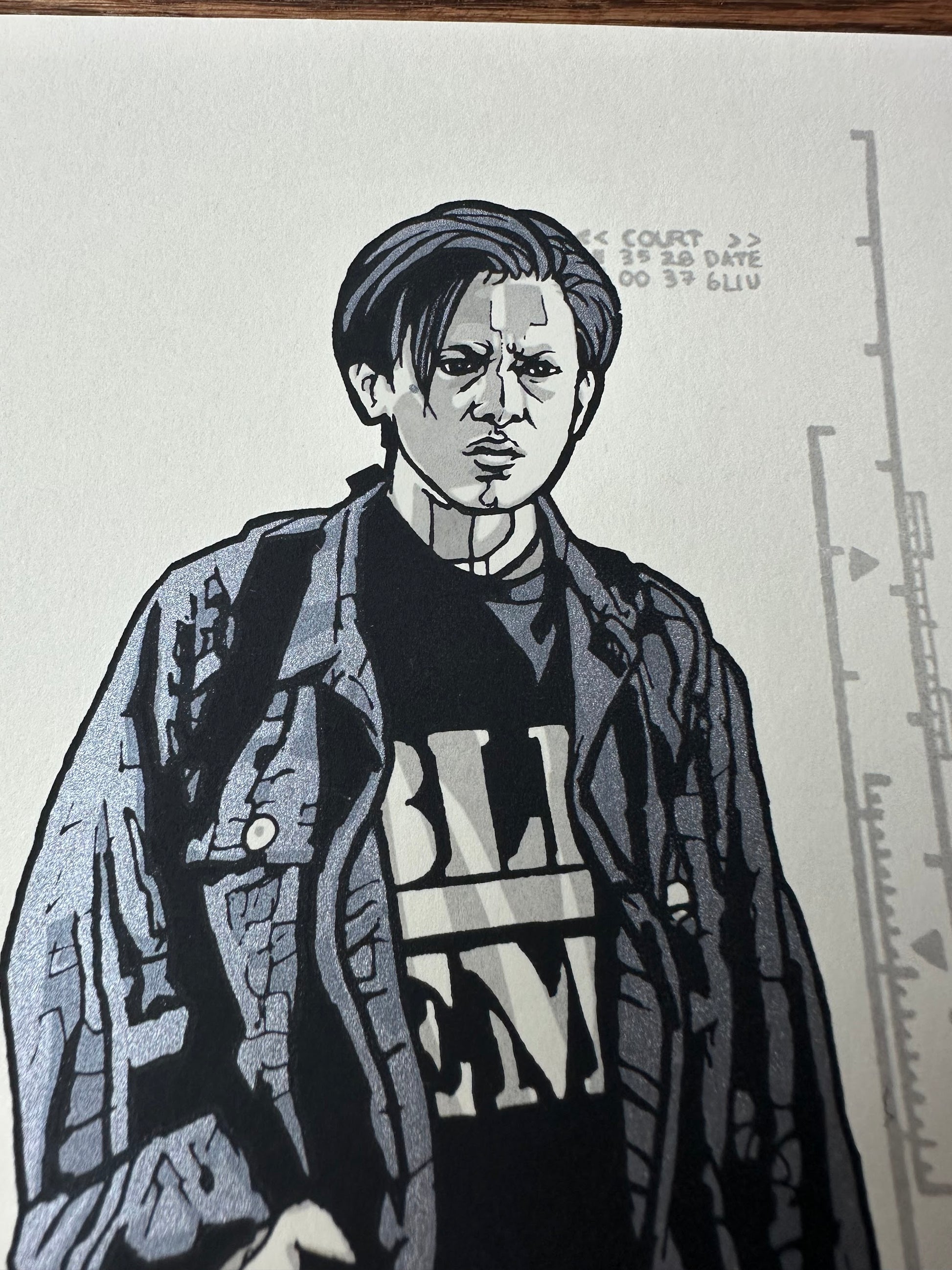 New Flesh – Terminator 2 John Connor Handbill, 5 x 7 in, art print, image 2