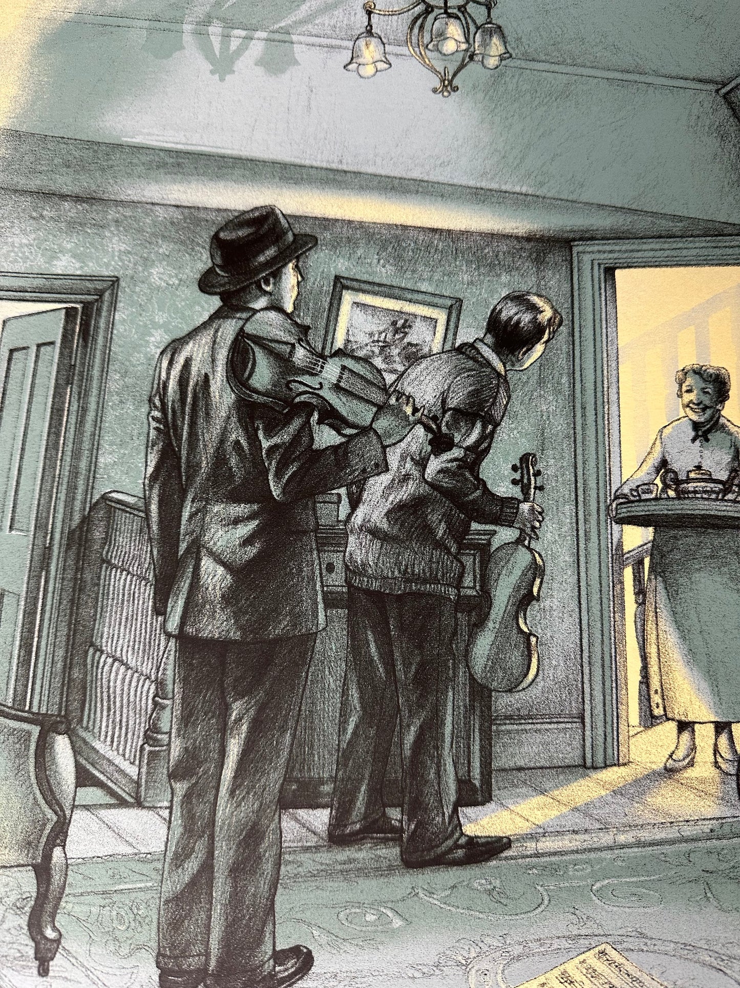 Jonathan Burton – The Ladykillers, 18 x 24 in, art print, image 3