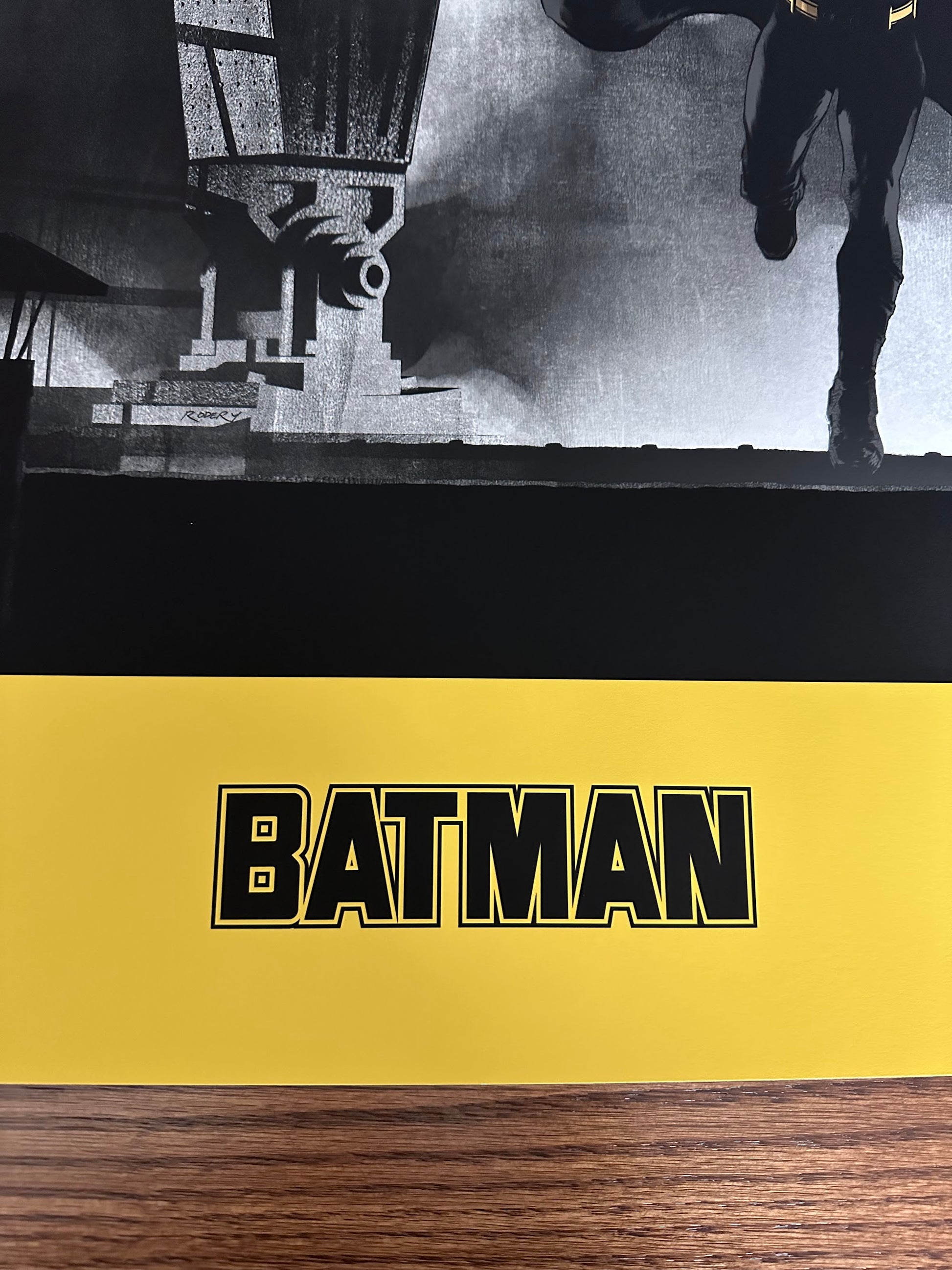 Clay Rodery – Batman, 36 x 24 in, poster, image 3