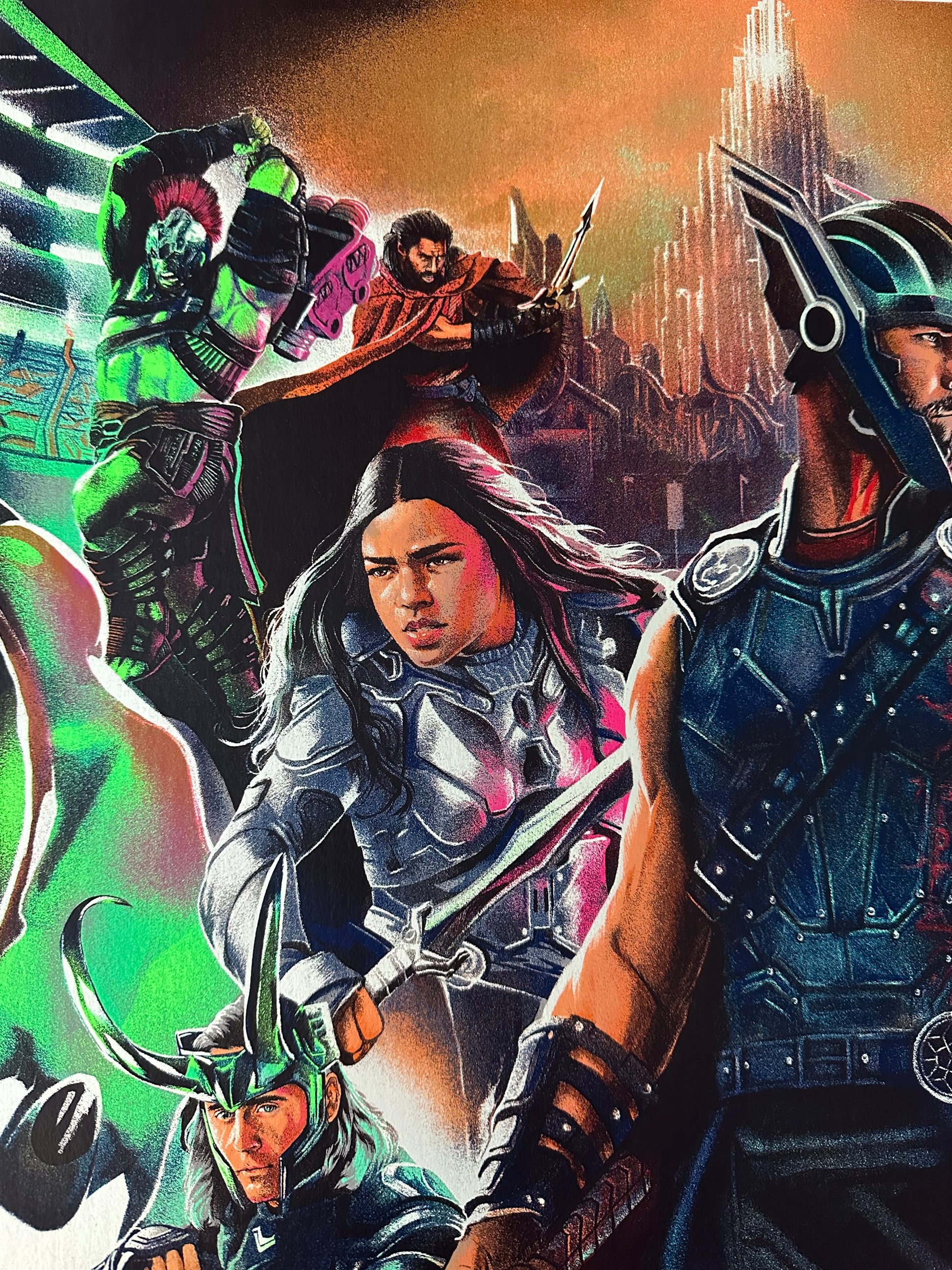 Edz Gatdula - Thor Ragnarock 24x36 movie poster - detail image 3