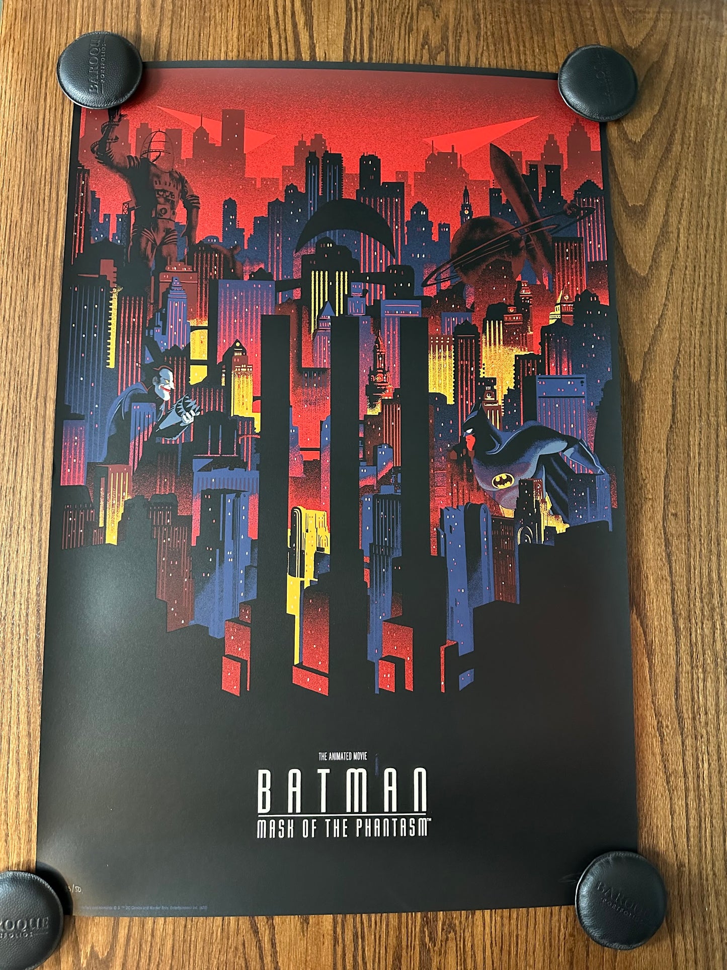 Raid71 – Batman Mask of Phantasm, 24 x 36 in, poster