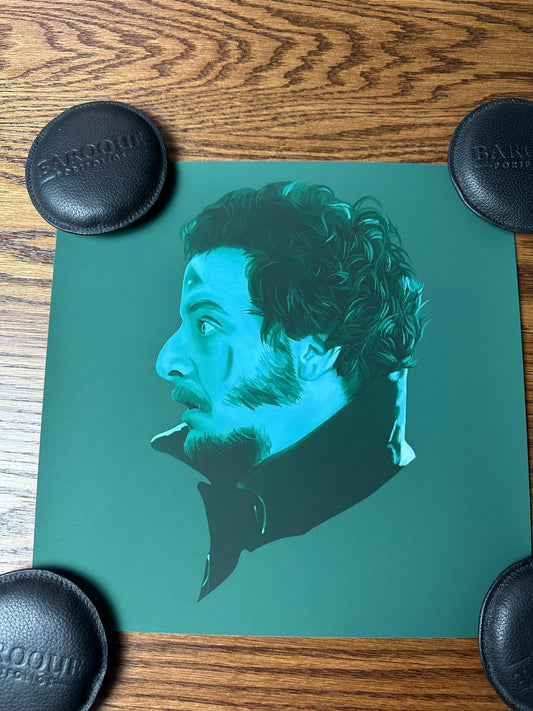 Dakota Randall – Home Alone Marv Portrait, 12 x 12 in, art print