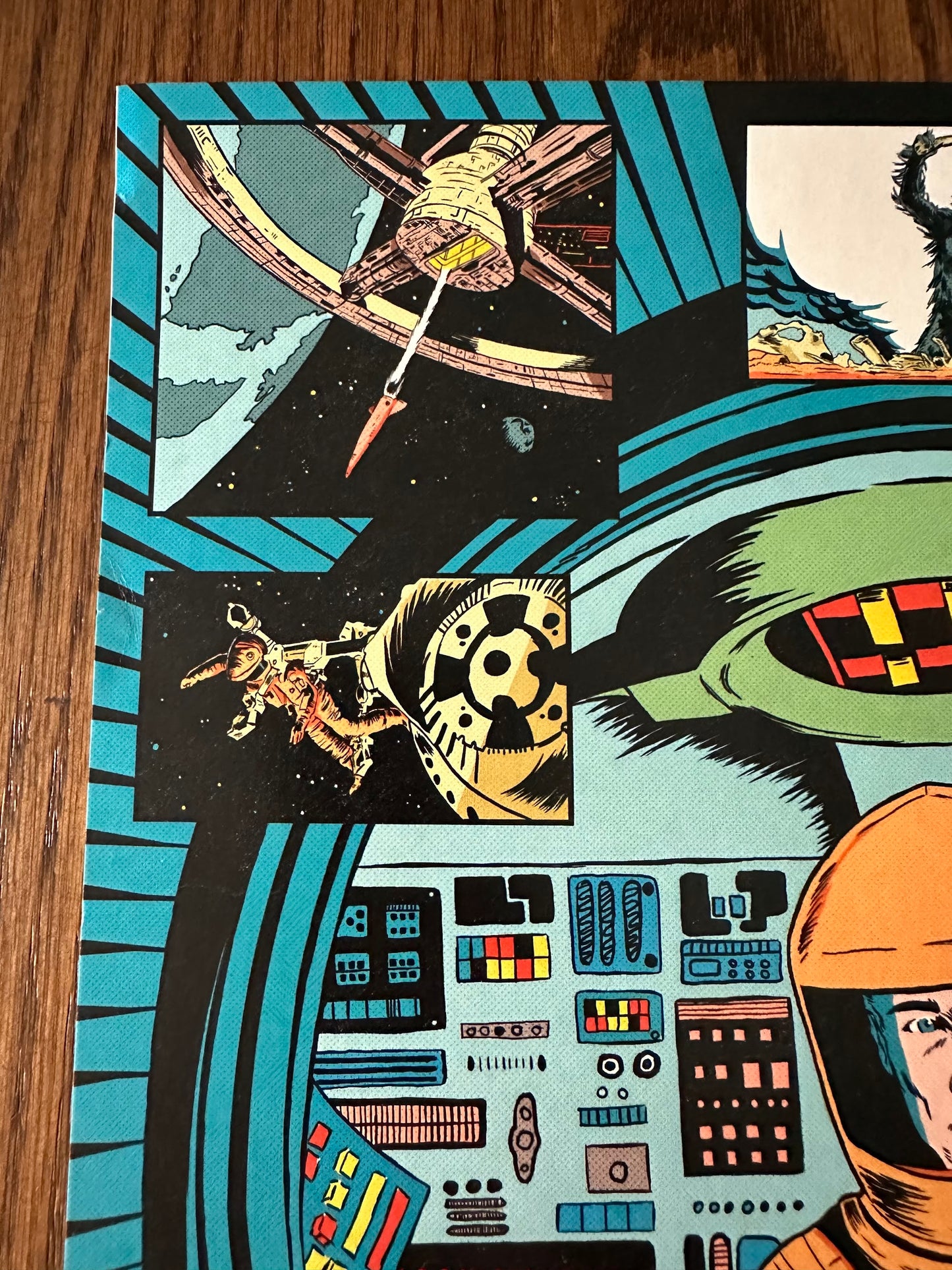 Van Saiyan – 2001: A Space Odyssey, 16.5 x 11.7 in, art print, image 4