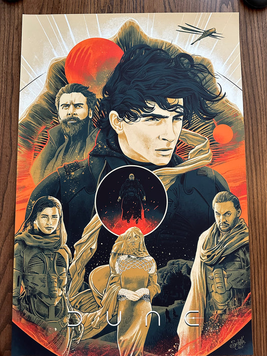 Danny Schlitz – Dune, 24 x 36 in, poster, image 4