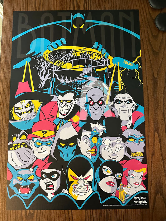 Thumbs – Batman Animated Series, 24 x 36 in, poster