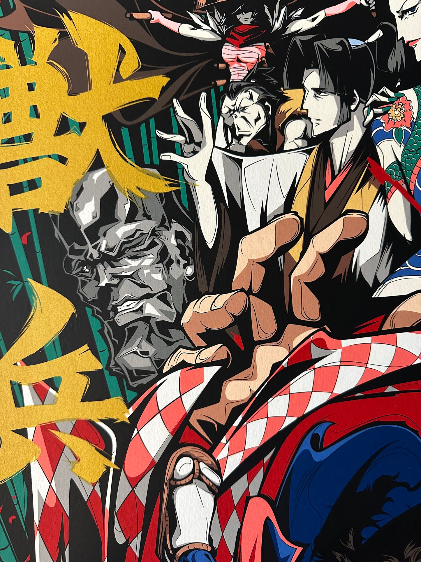 Man-Tsun Tsang - X Ninja Scroll 24x36 movie poster - detail image 3