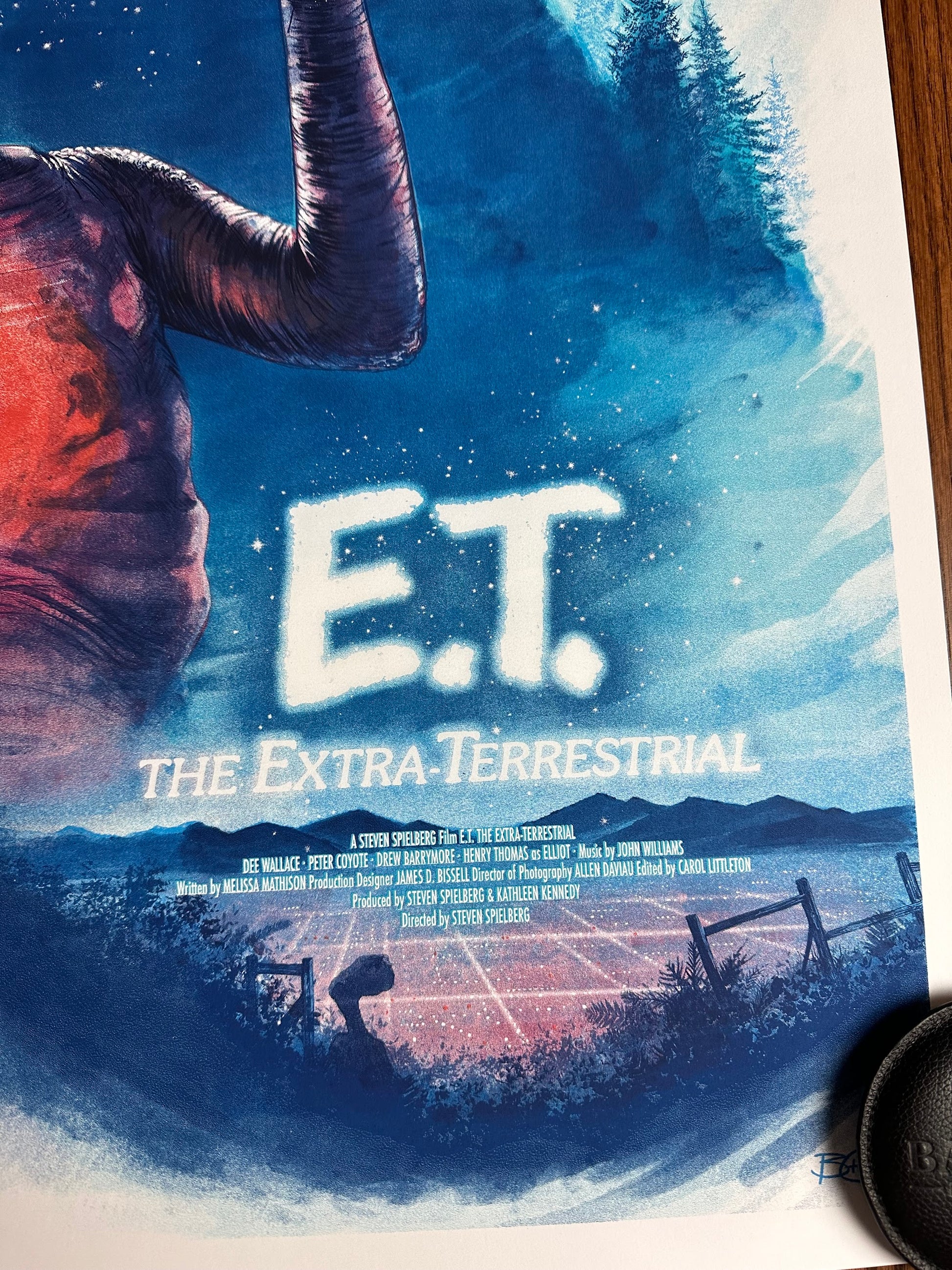 Barrett Chapman – E.T., 24 x 36 in, poster, image 2