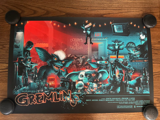 Vance Kelly – Gremlins, 36 x 24 in, poster