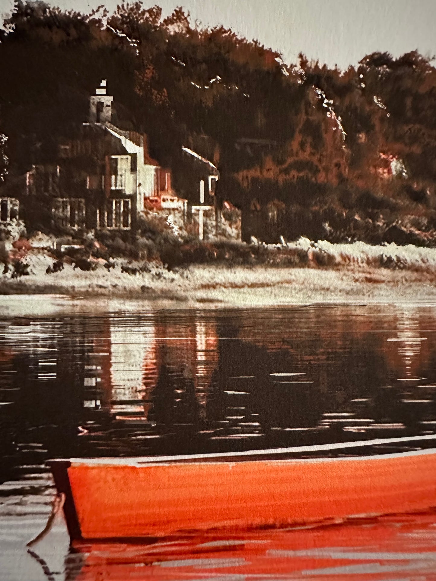 JC Richard – Jaws Amity Harbor Red Variant, 10 x 24 in, art print, image 5