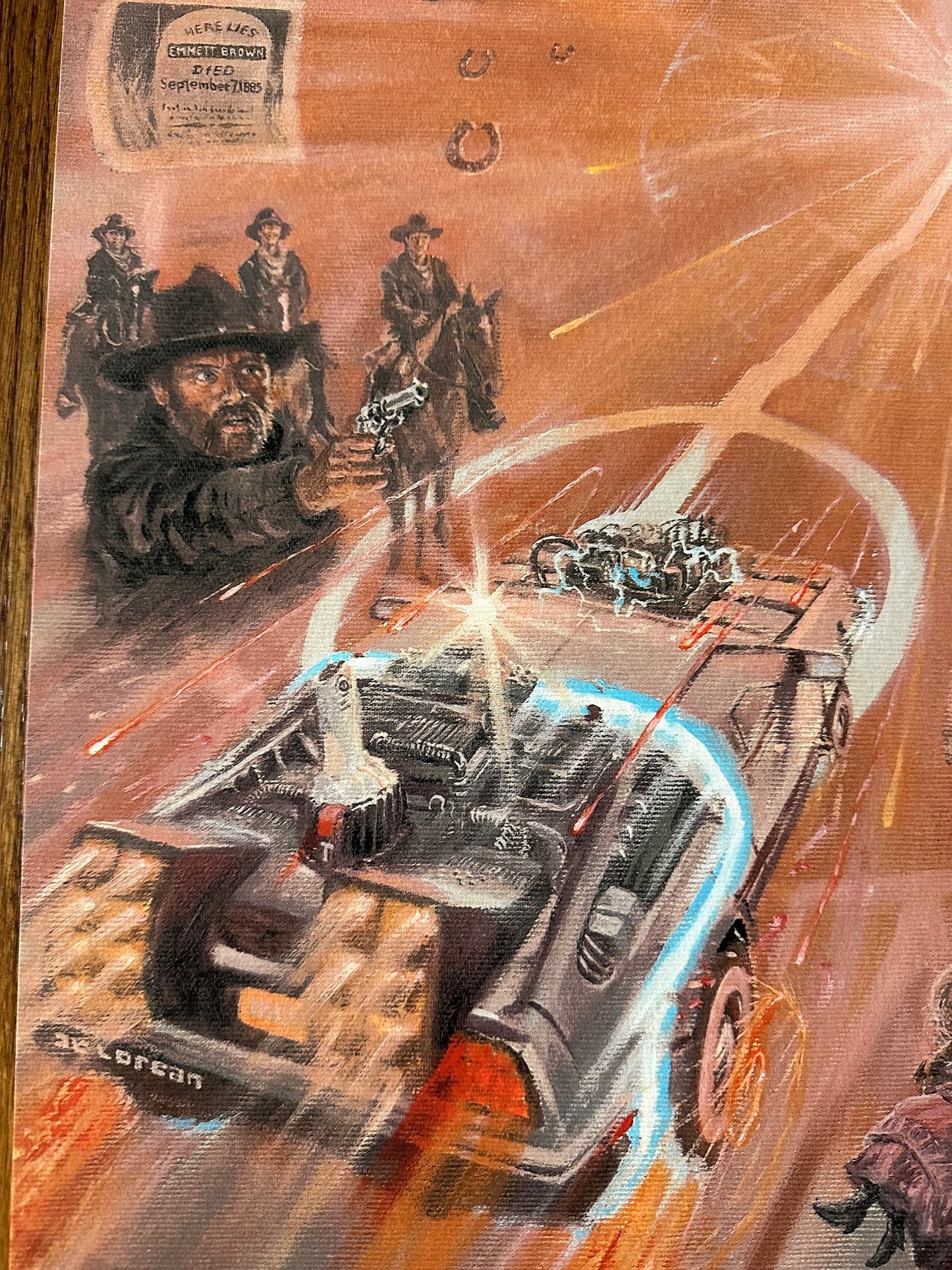 Gustavo Barroni – Back to the Future III, 24 x 36 in, poster, image 4