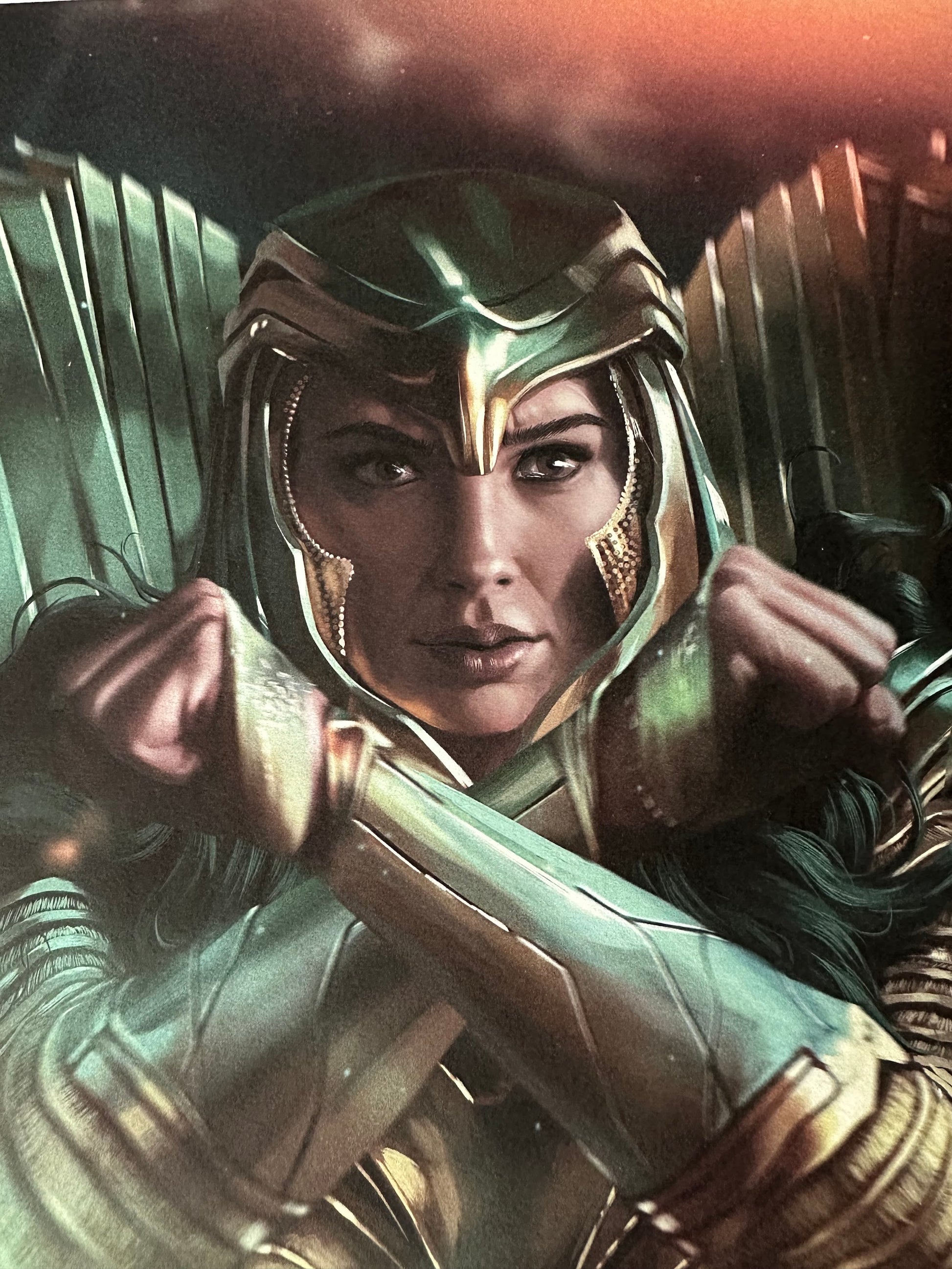 Ann Bembi – Wonder Woman, 13 x 19 in, art print, image 2