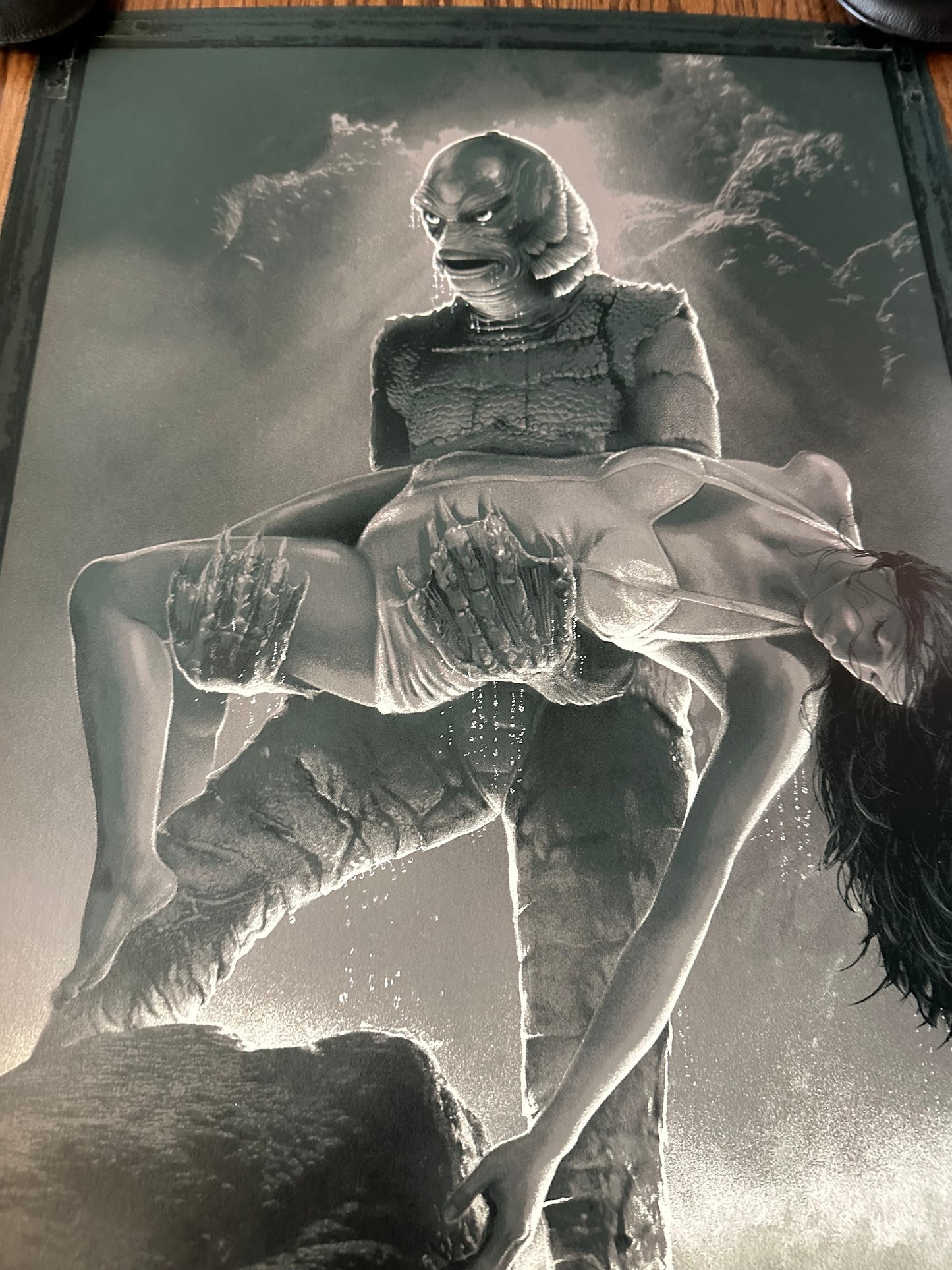 Juan Ramos – Creature from the Black Lagoon Variant, 18 x 36 in, art print, image 3
