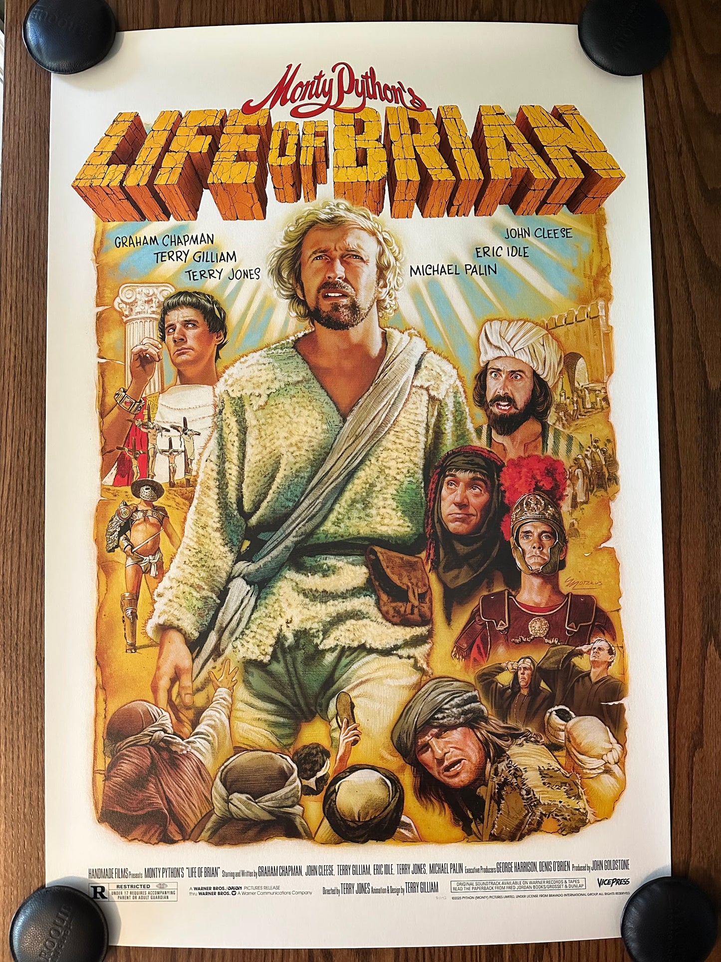 Roger Motzkus - Monty Python's Life of Brian 24x36 movie poster