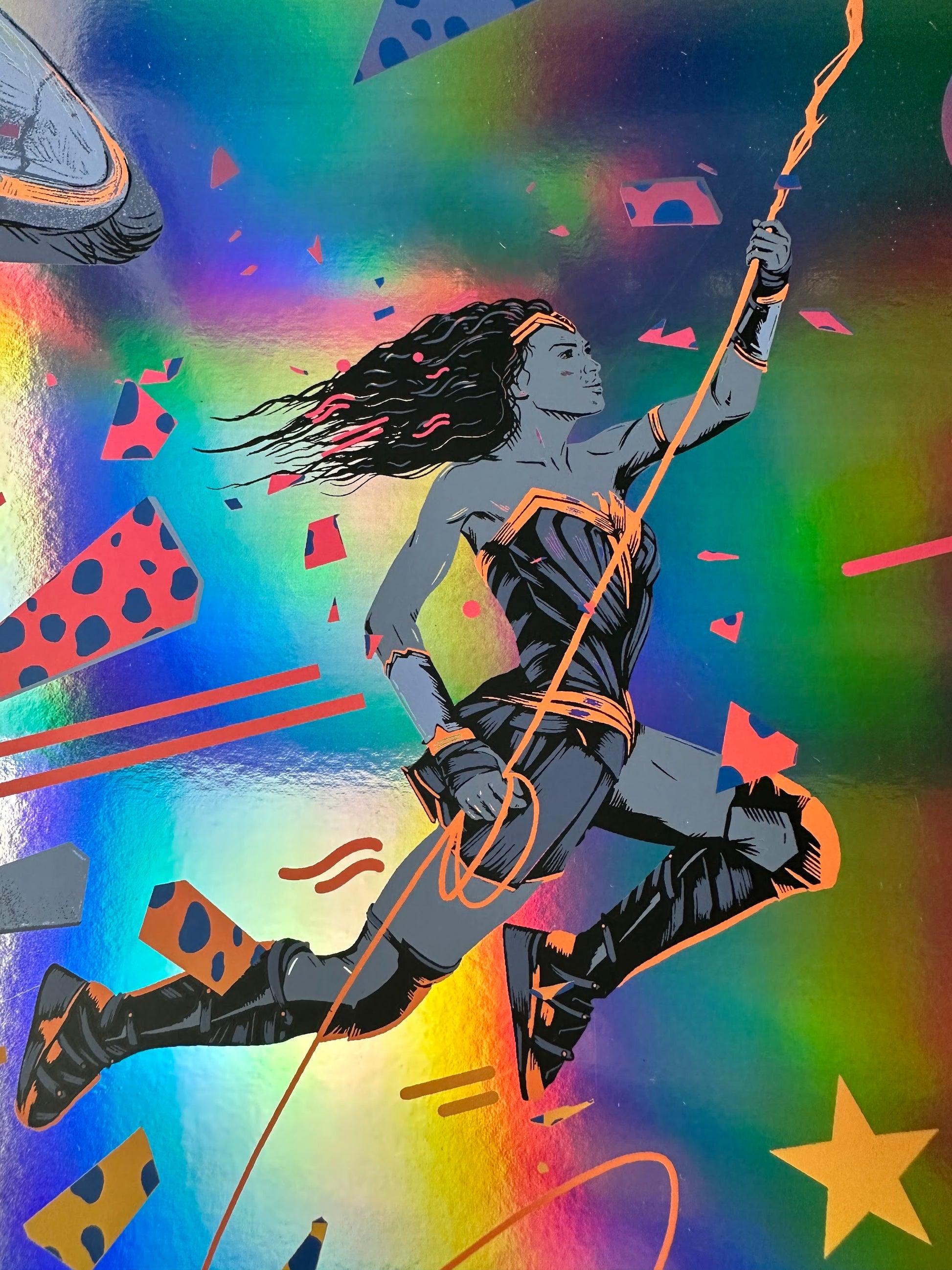 Doaly – Wonder Woman 84 Foil, 18 x 24 in, art print, image 2