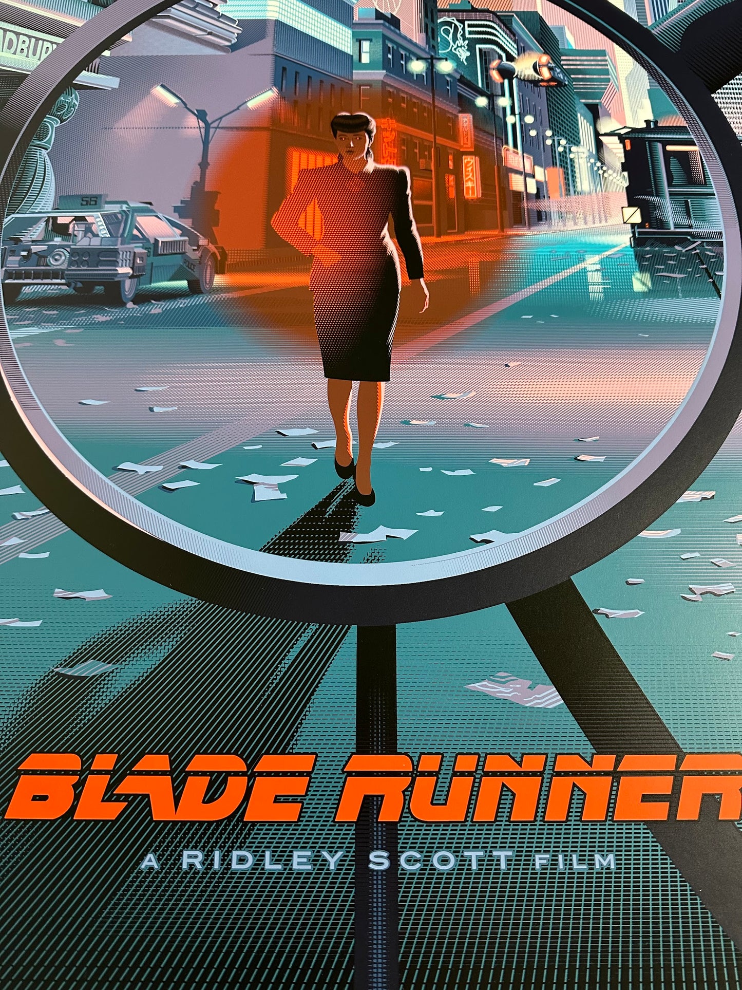 Laurent Durieux – Blade Runner No Expectation Boulevard Variant, 24 x 36 in, poster, image 7