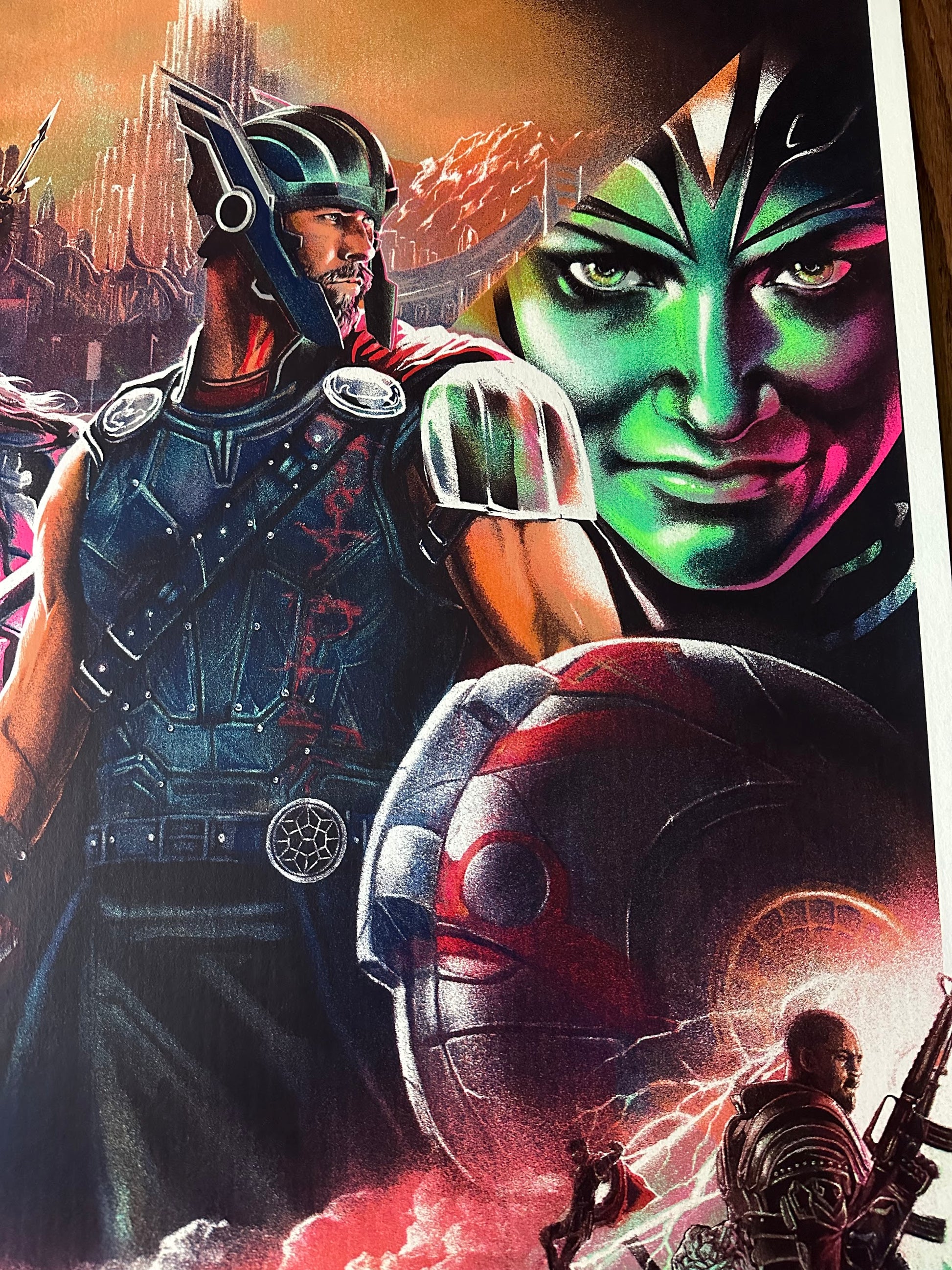 Edz Gatdula - Thor Ragnarock 24x36 movie poster - detail image 4