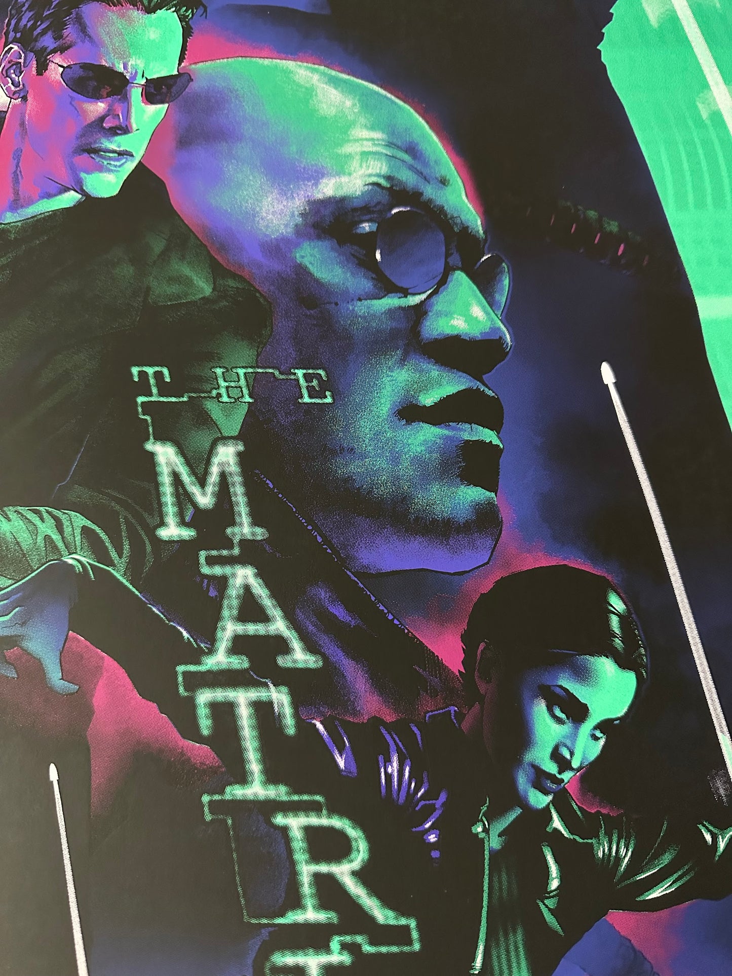 Barrett Chapman – The Matrix, 24 x 36 in, poster, image 3