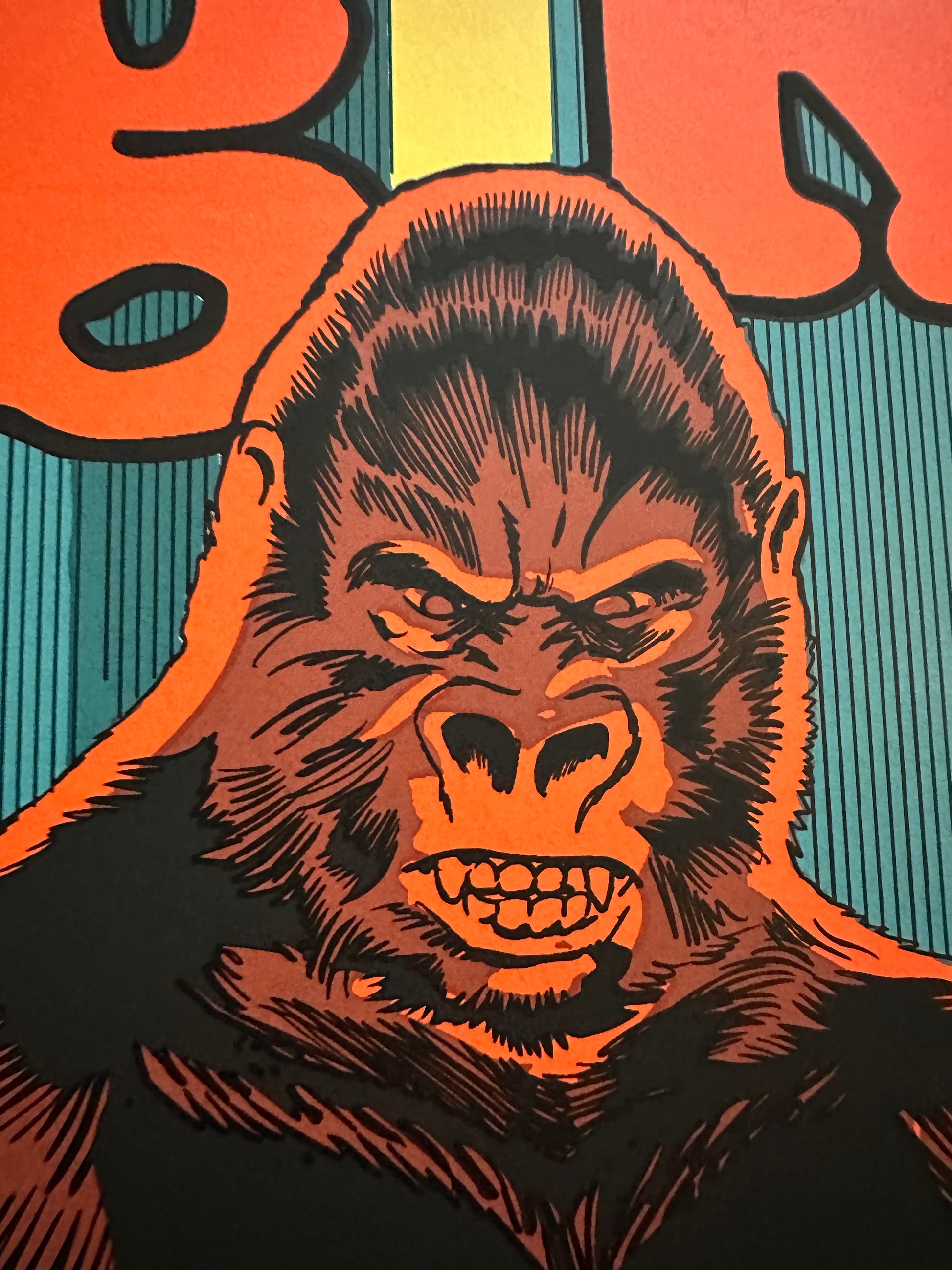 Francesco Francavilla – King Kong, 24 x 36 in, poster, image 4