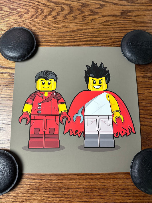 Dan Shearn – Lego Akira, 12 x 12 in, art print