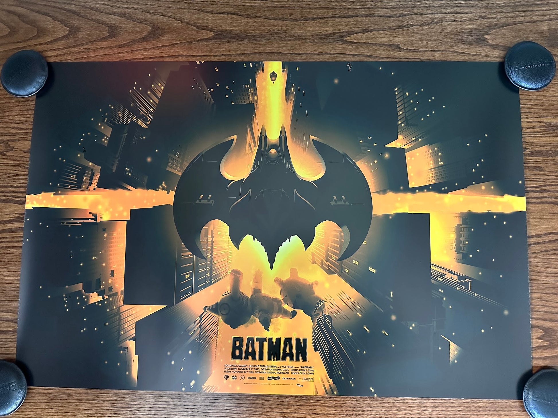 Raid71 – Batman 89 Foil Variant, 36 x 24 in, poster