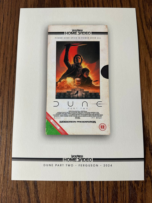 Matt Ferguson - Dune Vice Press VHS Promo 8x10 art print