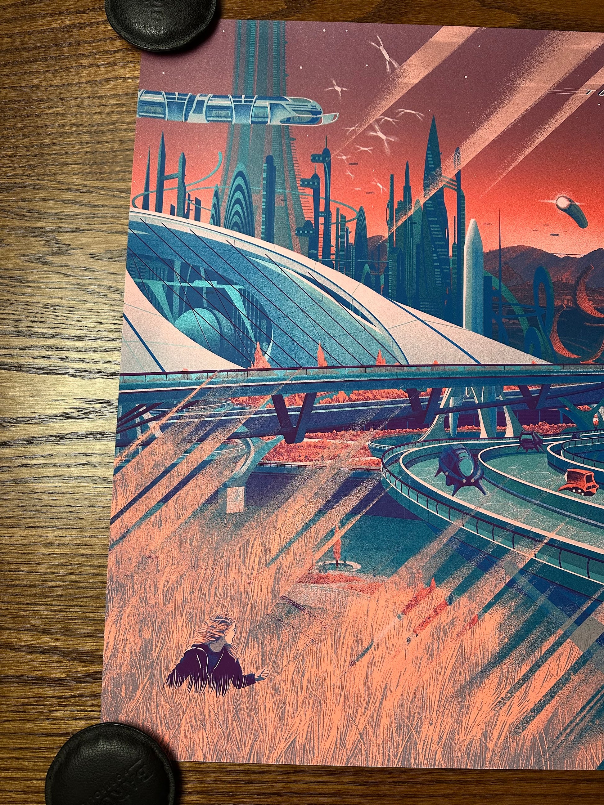 Kevin Tong – Disney's Tomorrowland, 36 x 24 in, poster, image 2
