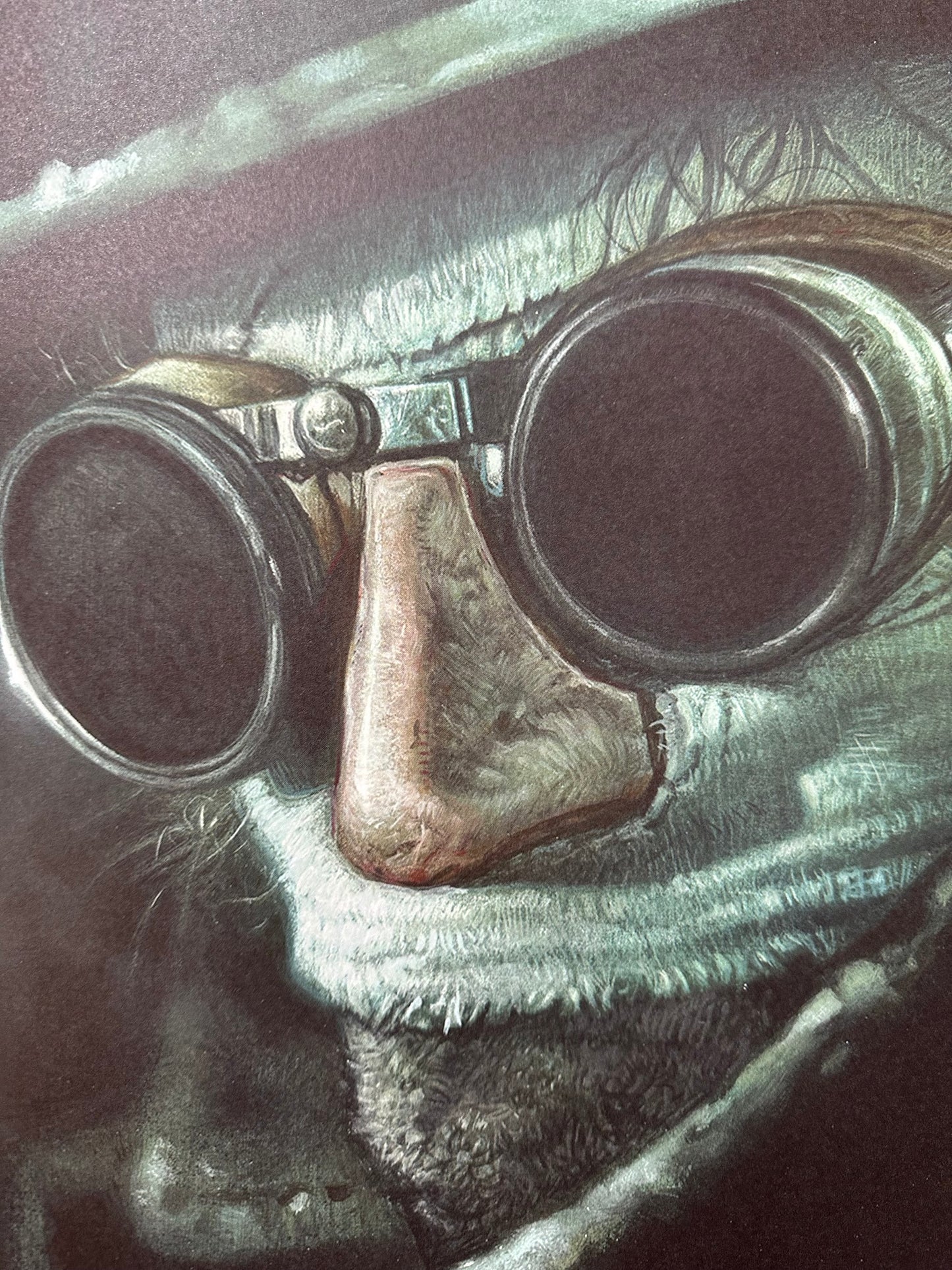 Greg Staples – The Invisible Man Art Variant, 24 x 36 in, poster, image 3
