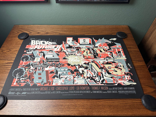 Adam Simpson – Back to the Future Part II, 36 x 24 in, poster