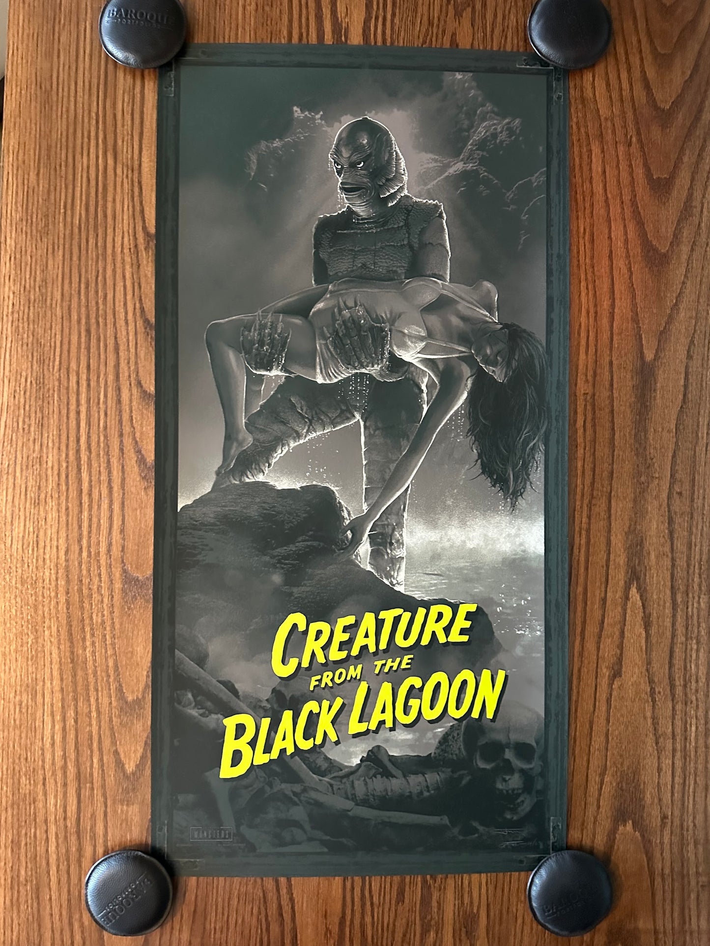 Juan Ramos – Creature from the Black Lagoon Variant, 18 x 36 in, art print